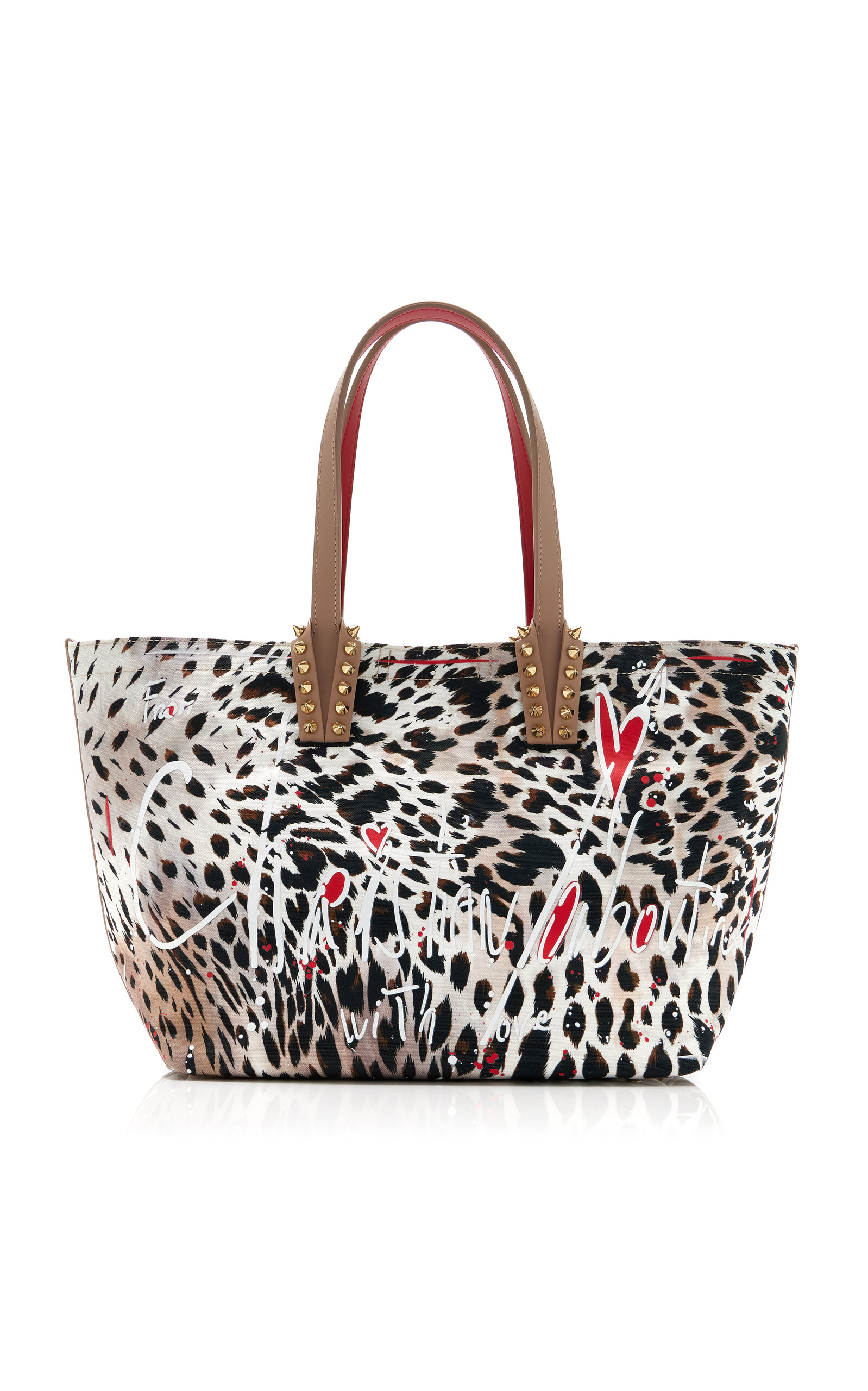 Christian Louboutin Cabata Printed Canvas Tote Bag