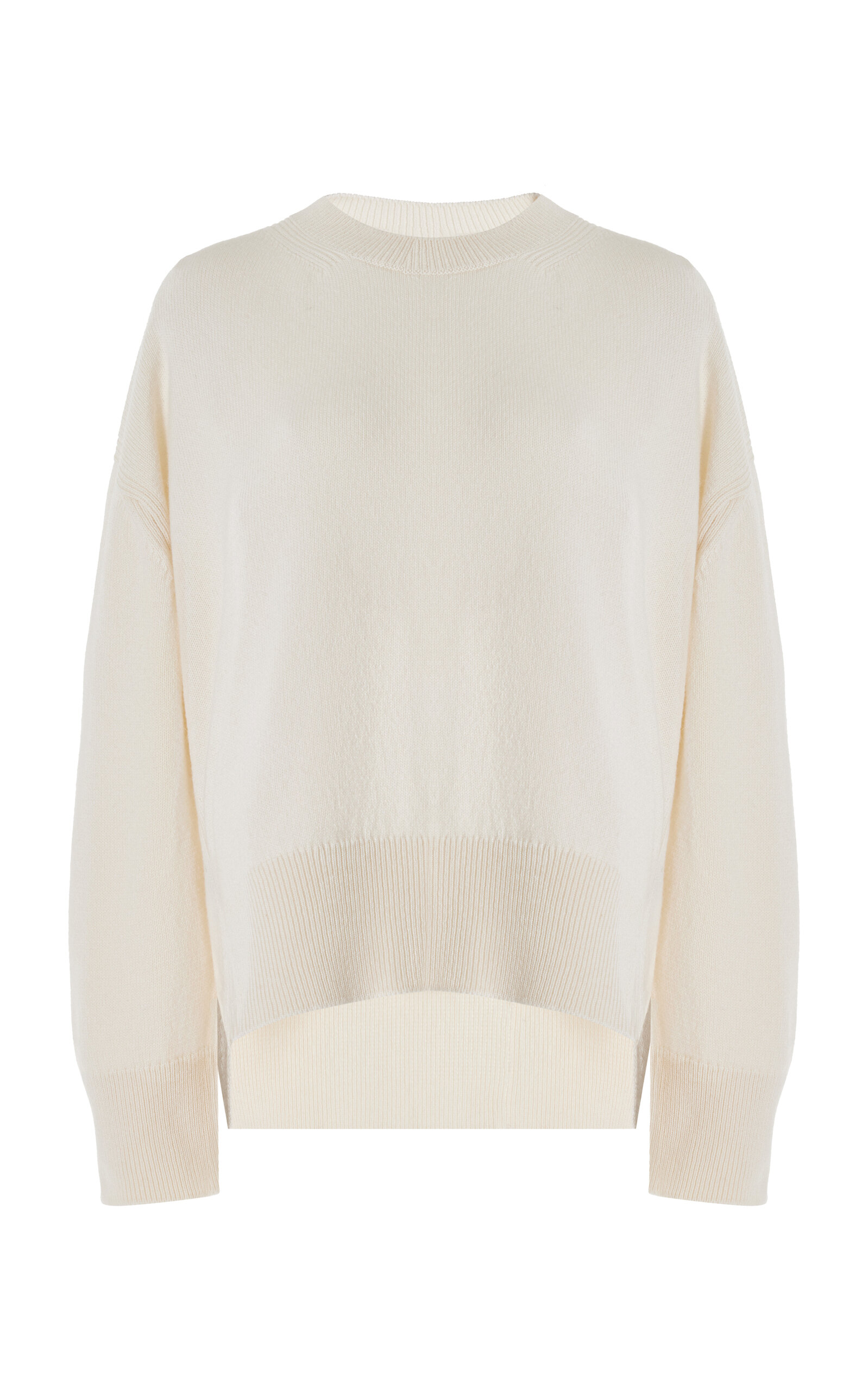 Barrie Cashmere Sweater In White