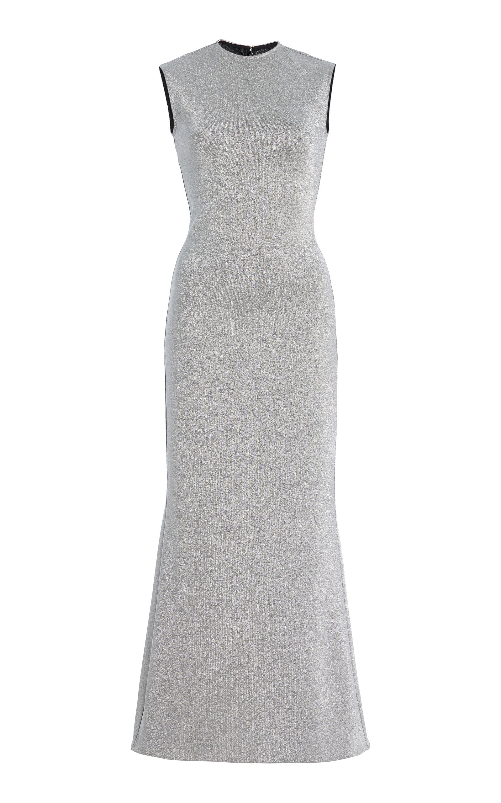 Burc Akyol Metallic-Jersey Dress - Moda Operandi
