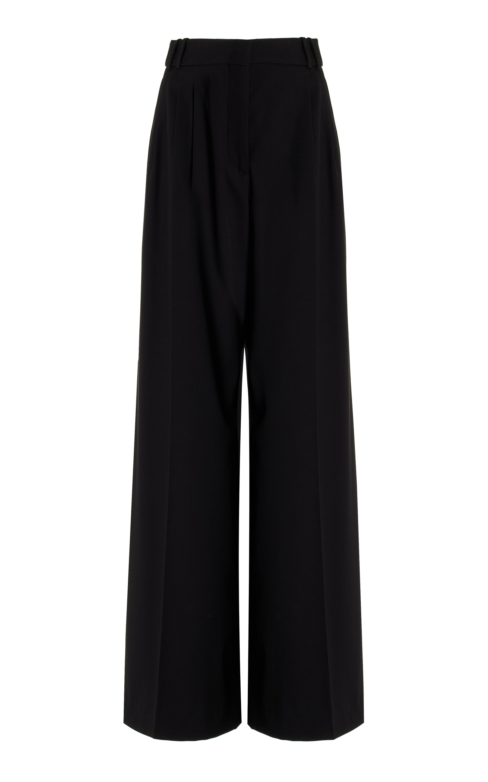 Another Tomorrow Exclusive Stretch-Wool Pants