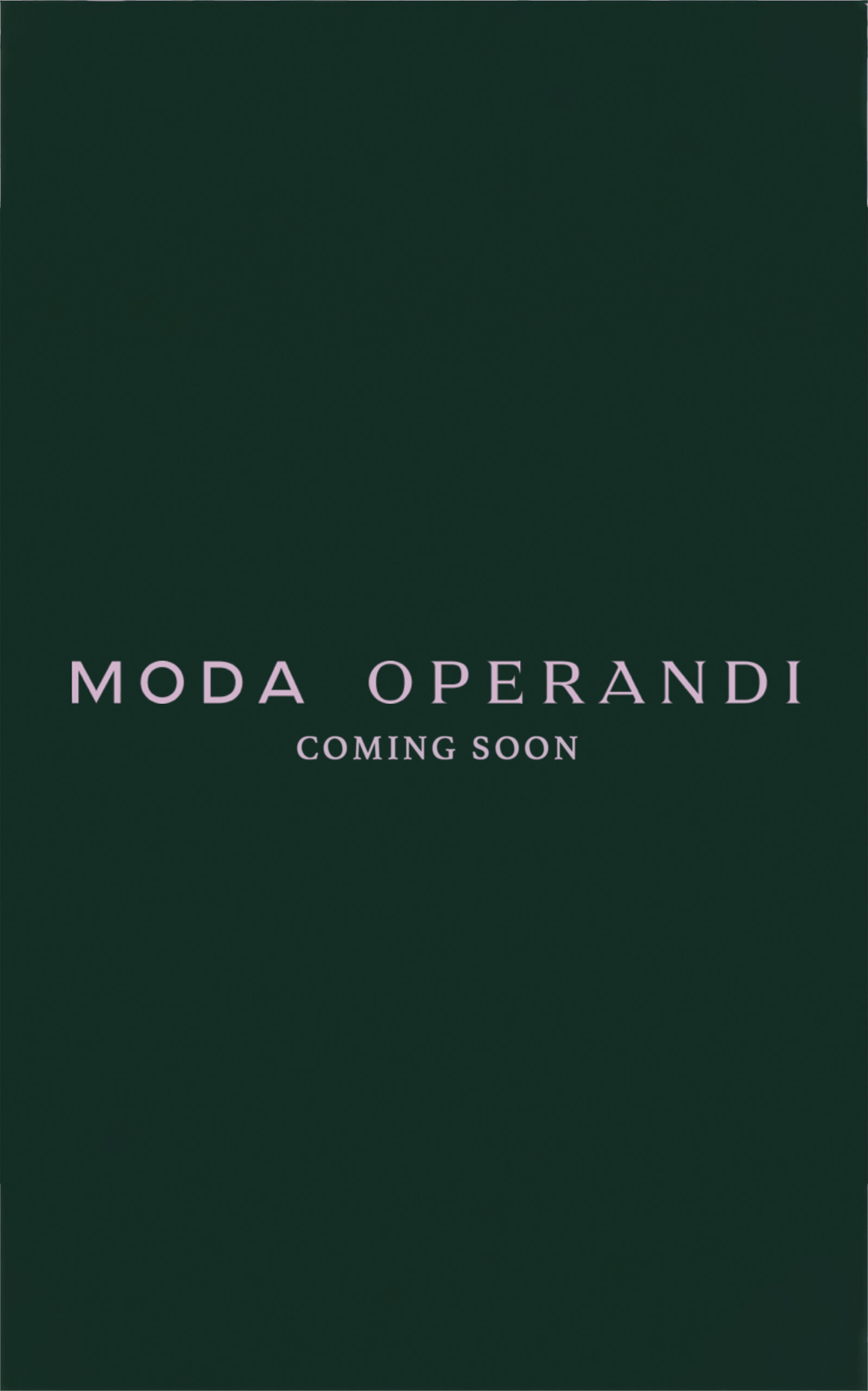 Another Tomorrow Moda Operandi In Pink