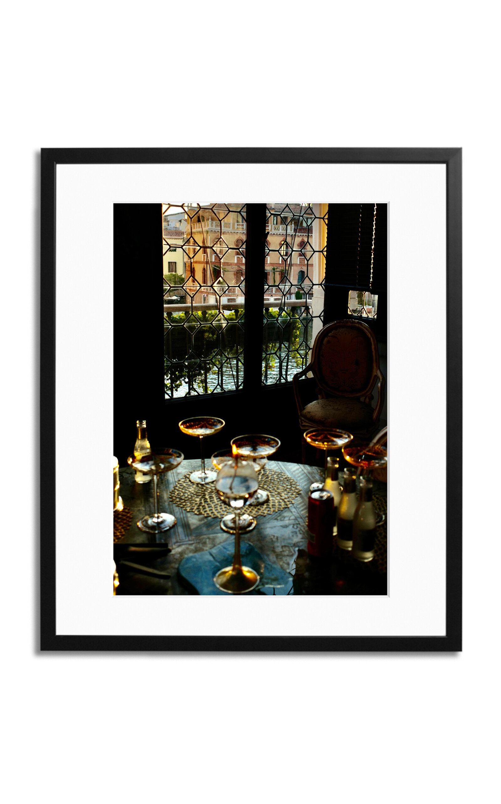 Sonic Editions Cocktail Hour Photography Print In Black