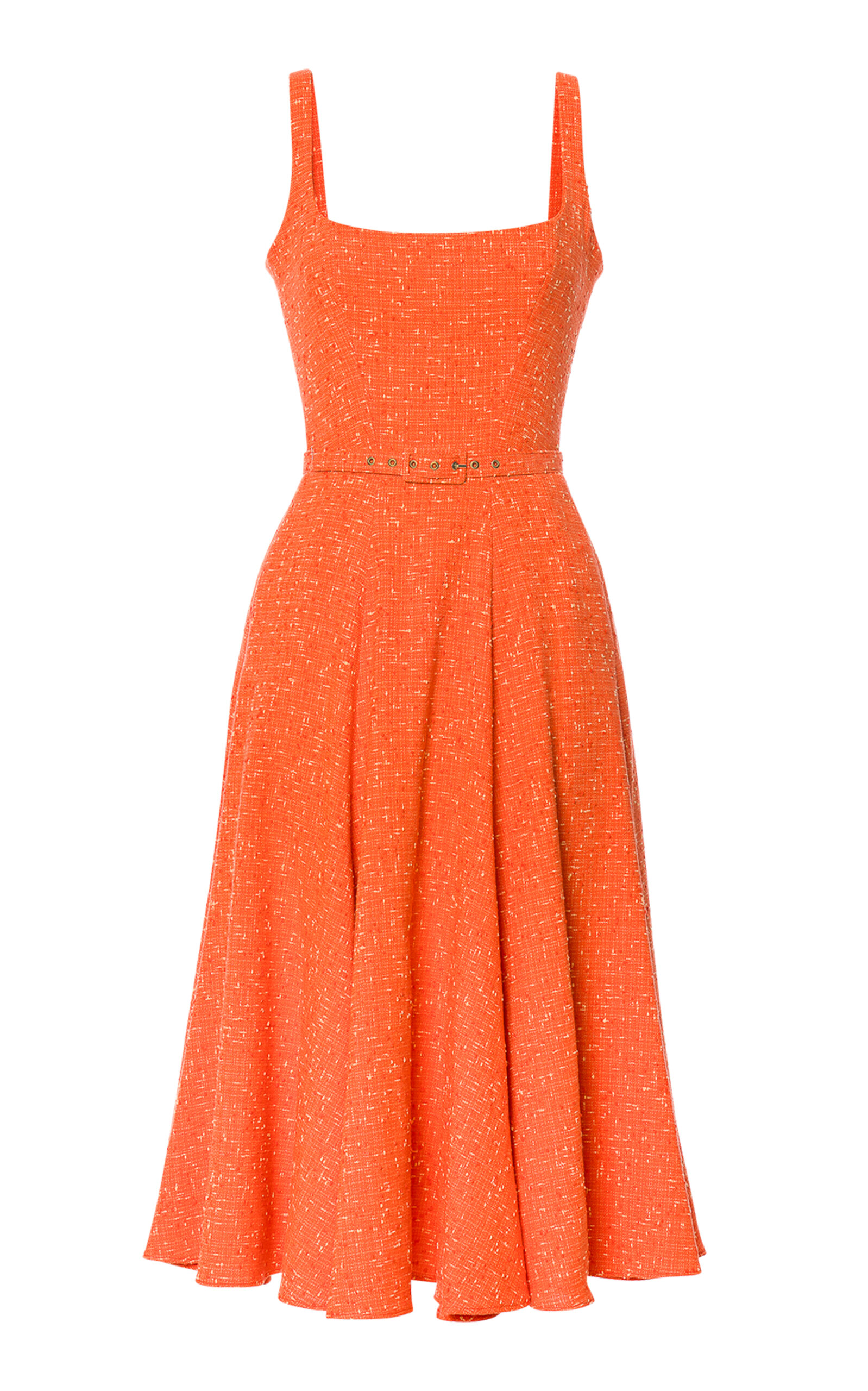 Madison Cotton A-Line Midi Dress