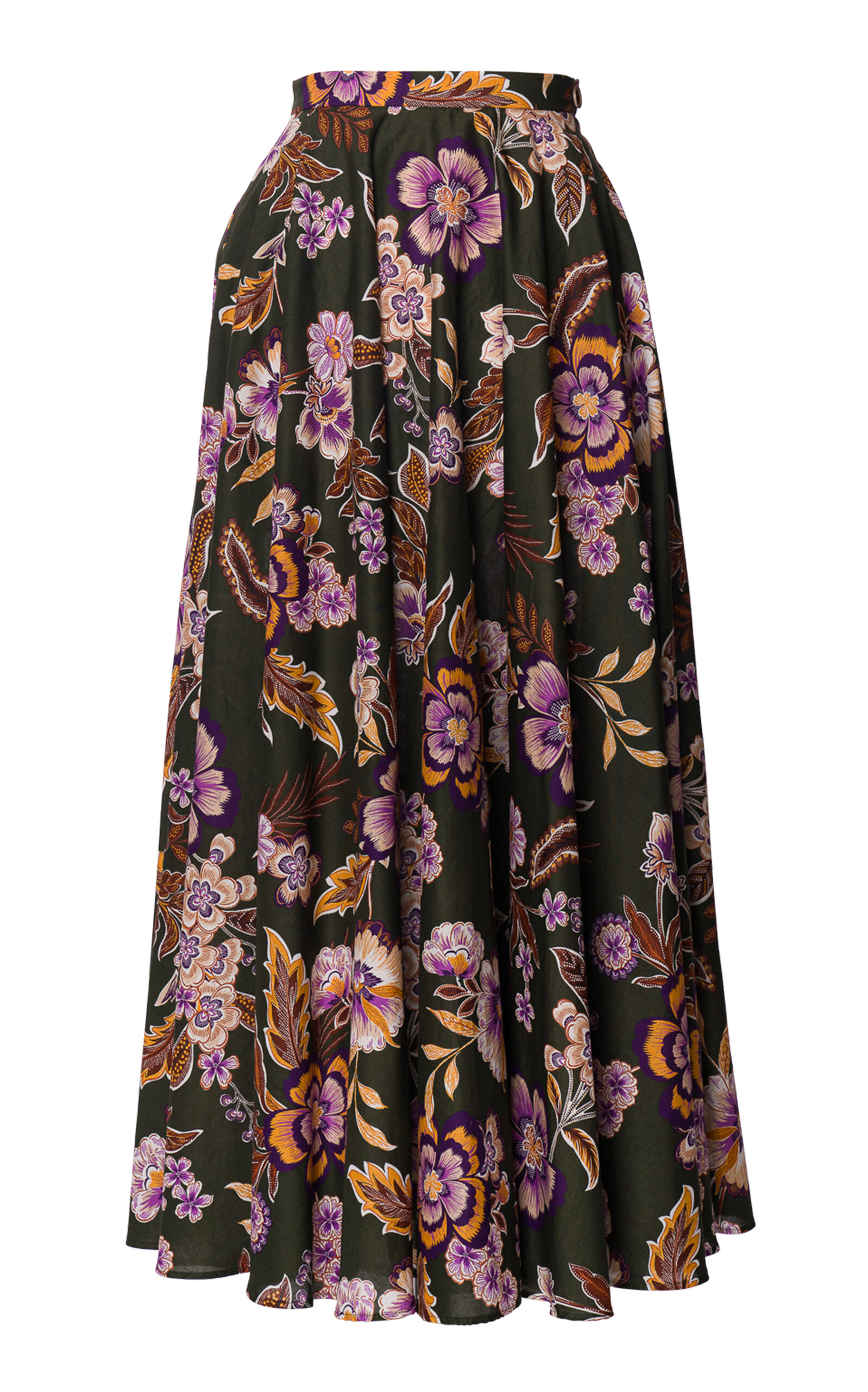 Lena Hoschek Country House Cotton Midi Skirt