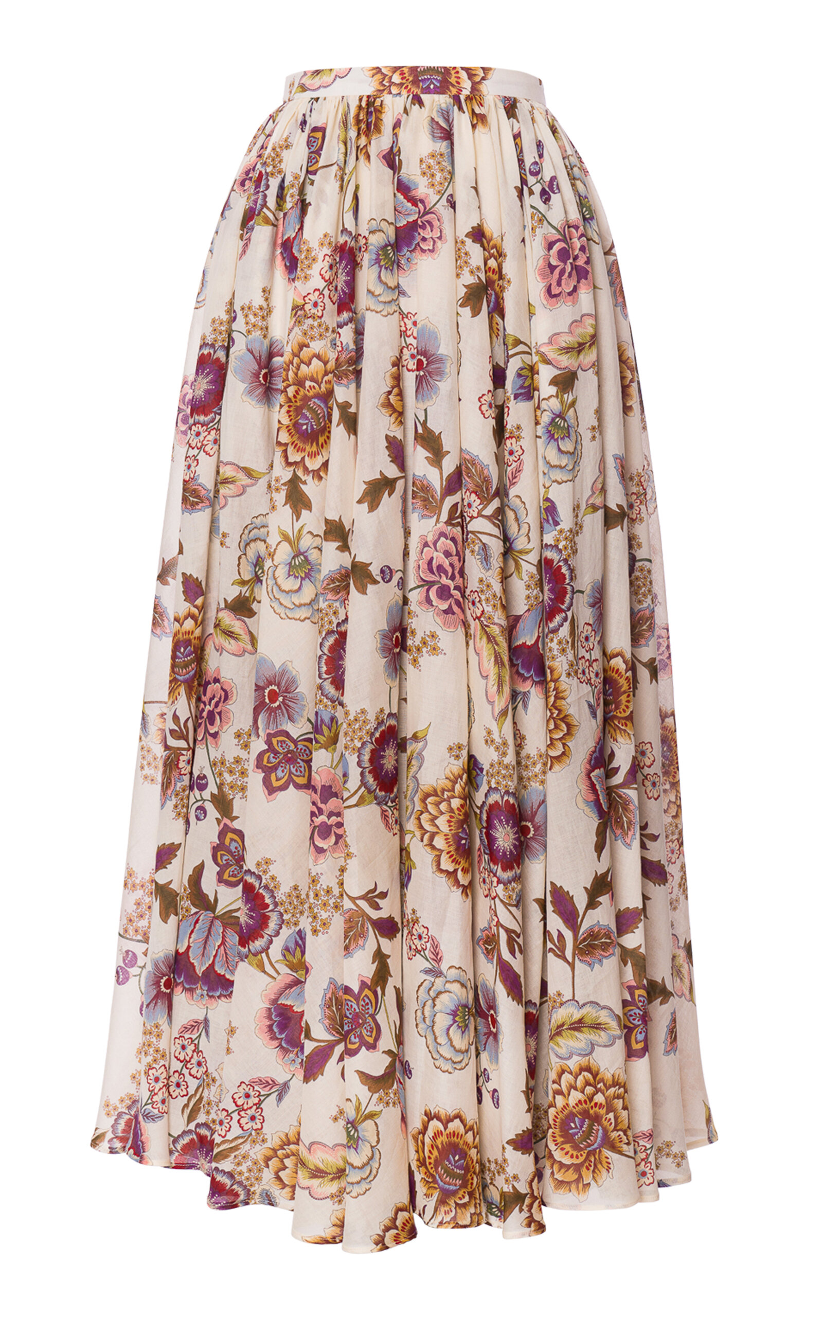 Lena Hoschek Firenze Cotton Midi Skirt