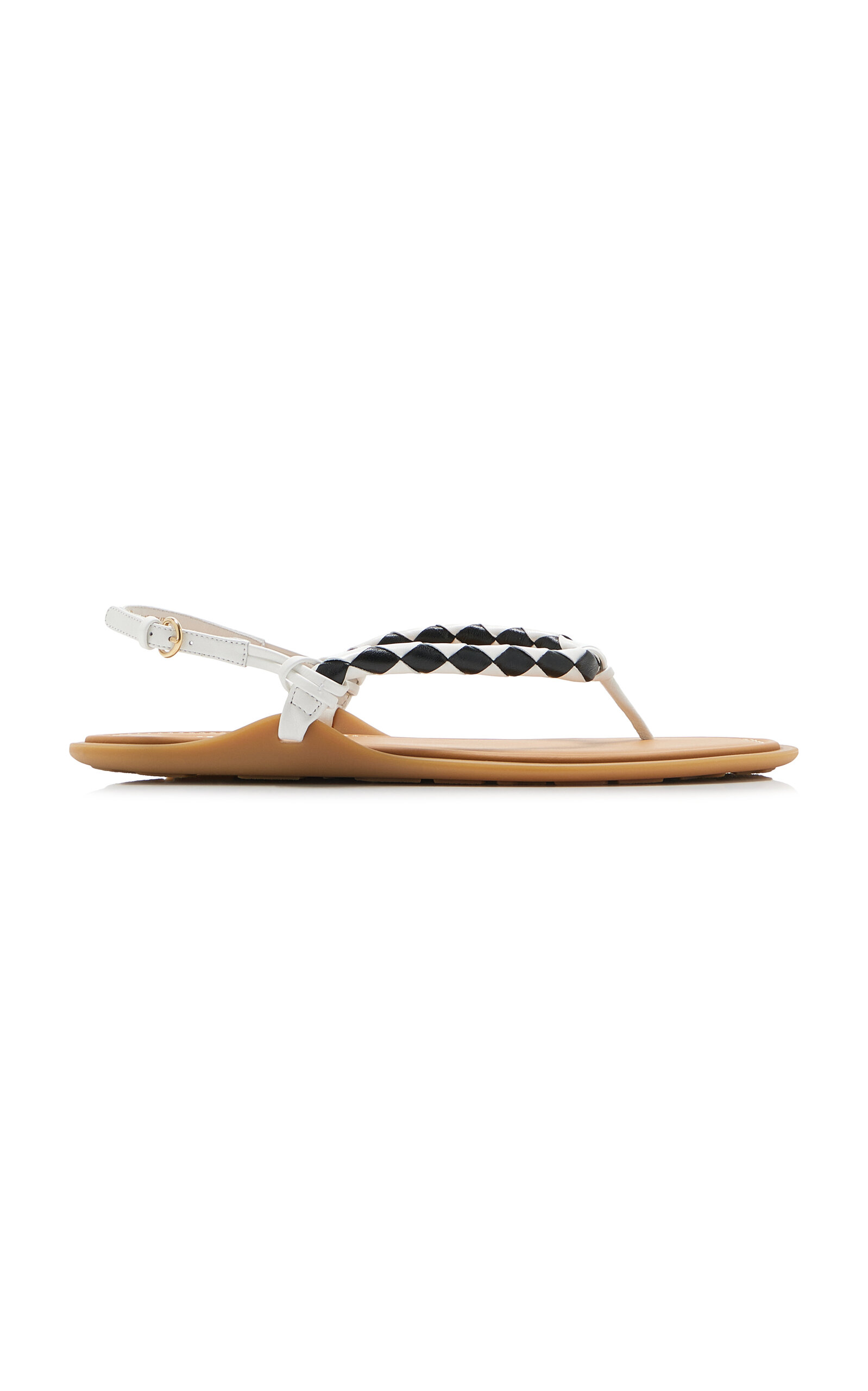 Miu Miu Leather Sandals - Moda Operandi