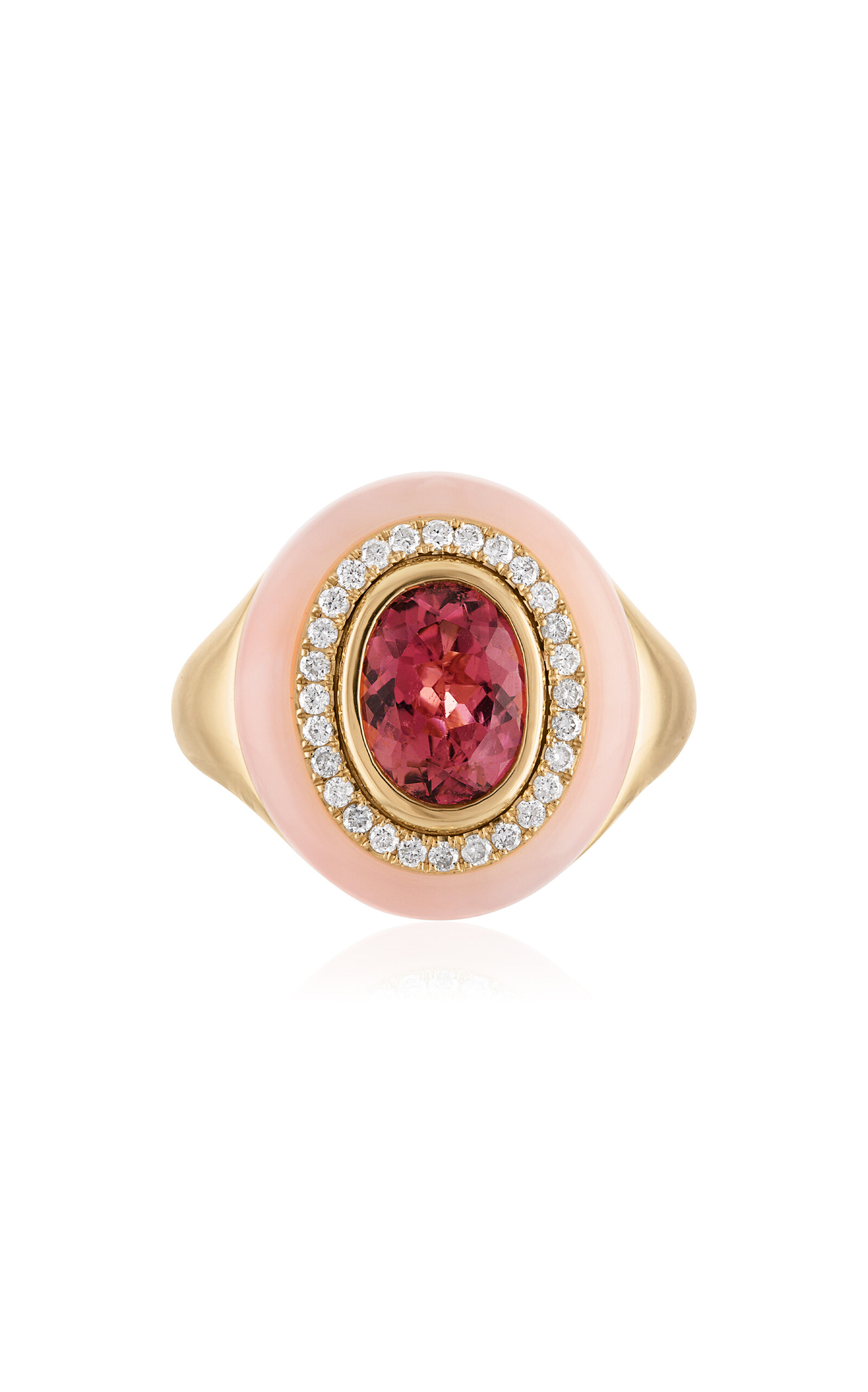Wisdom 14K Yellow Gold Tourmaline Ring