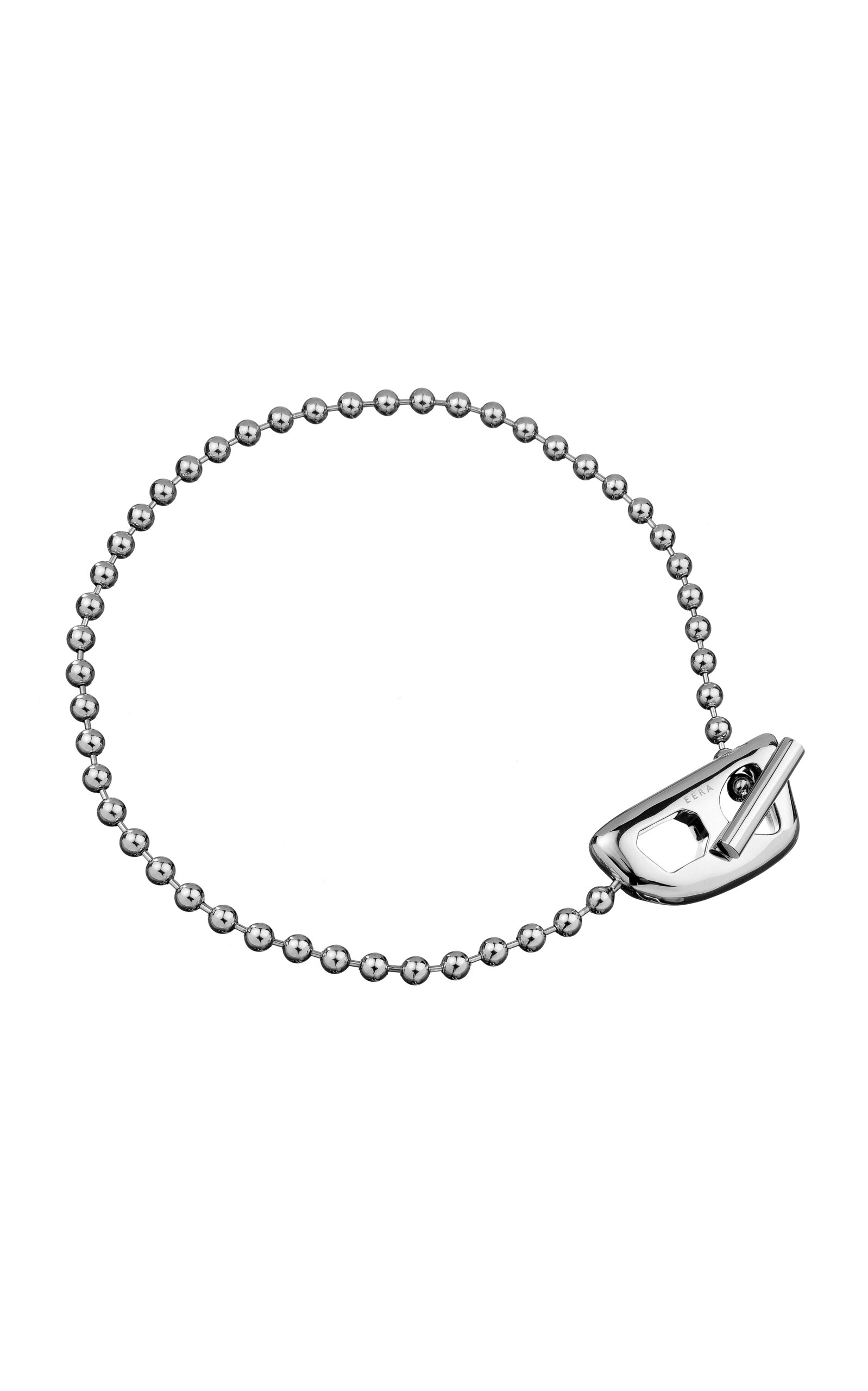 Eéra 925 Silver Stone Necklace Big In Silver