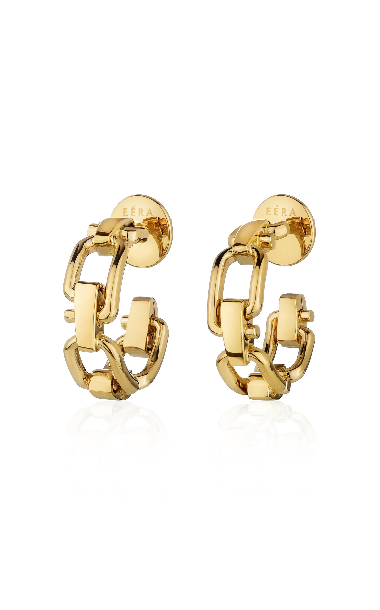 Eéra 18k Yellow Gold Reine Hoops Earring In Gold