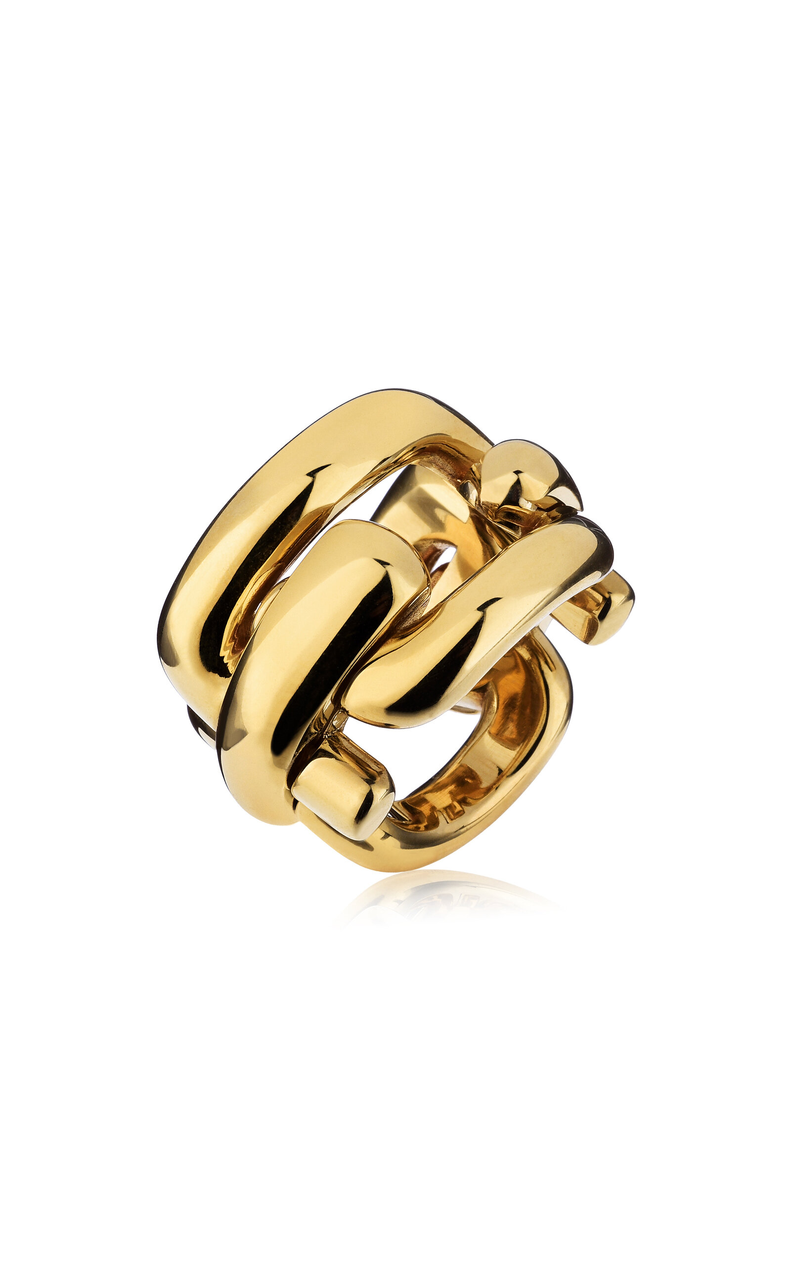 18k Yellow Gold Mega Reine Ring