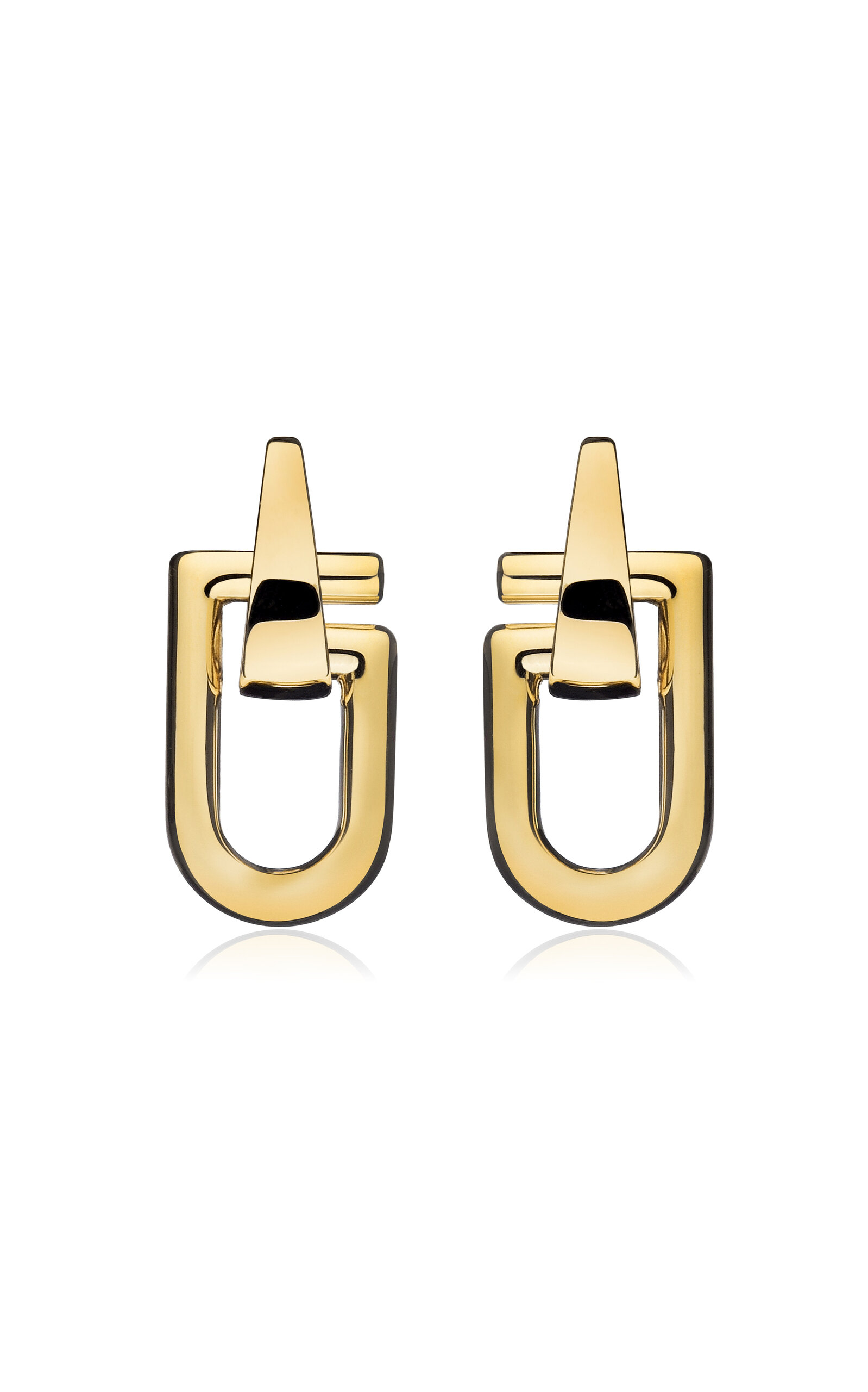 Eéra 18k Yellow Gold Reine Earring In Gold