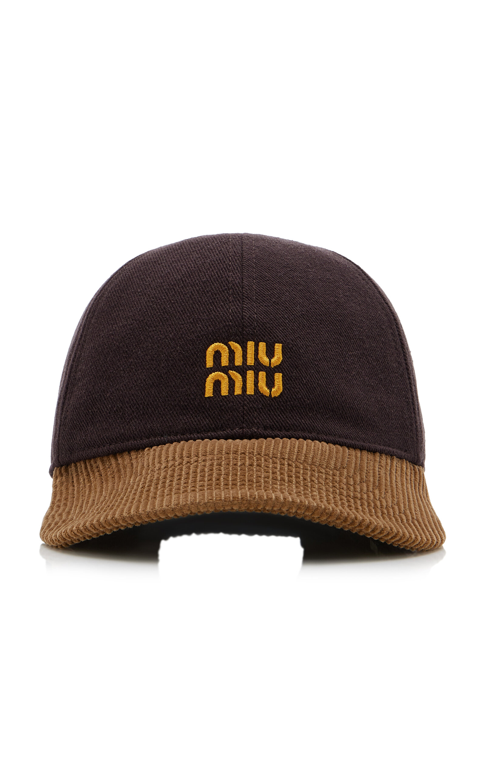 Miu Miu Cotton Drill Baseball Cap