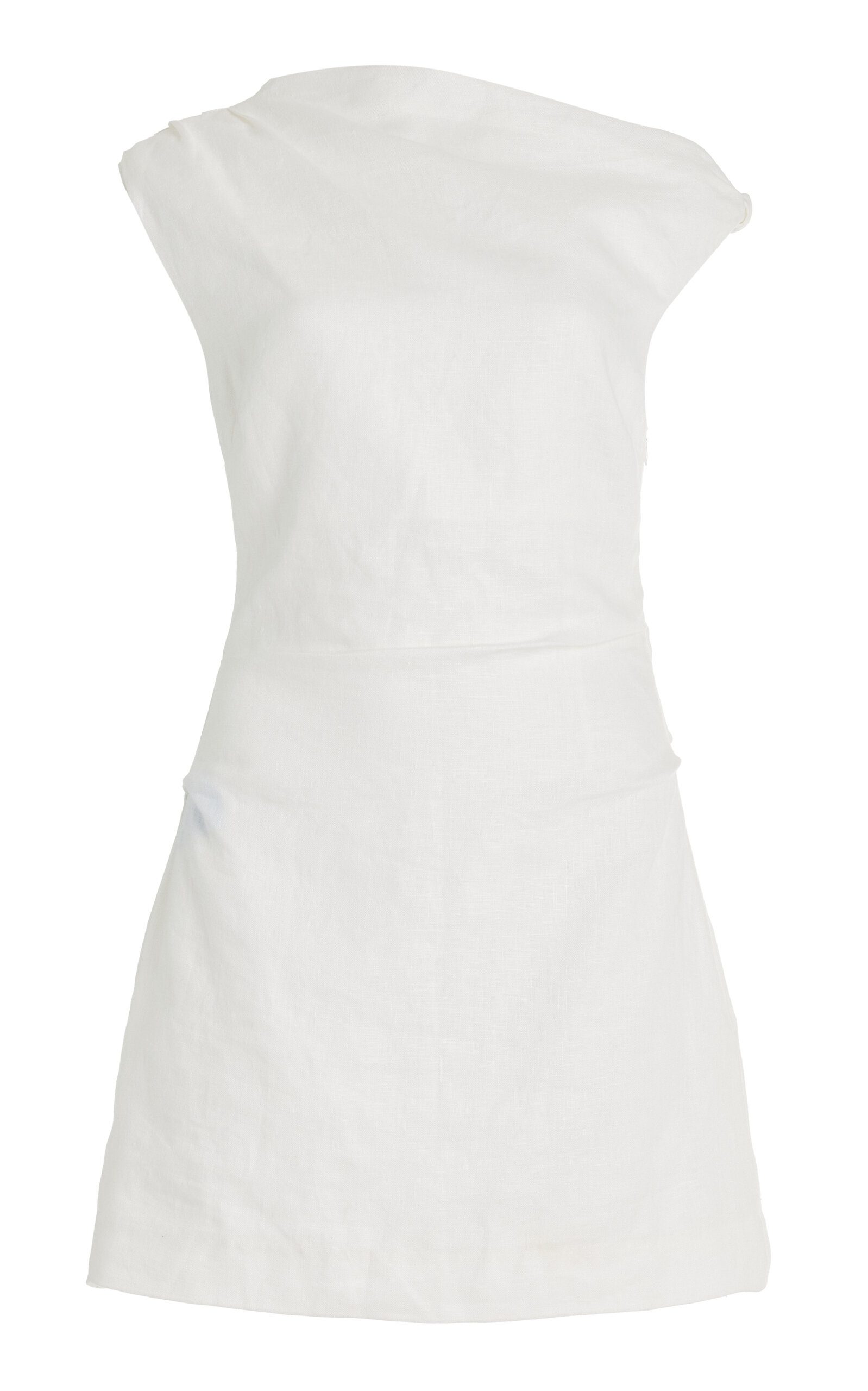 SIR Tamara Linen Mini Dress - Ivory