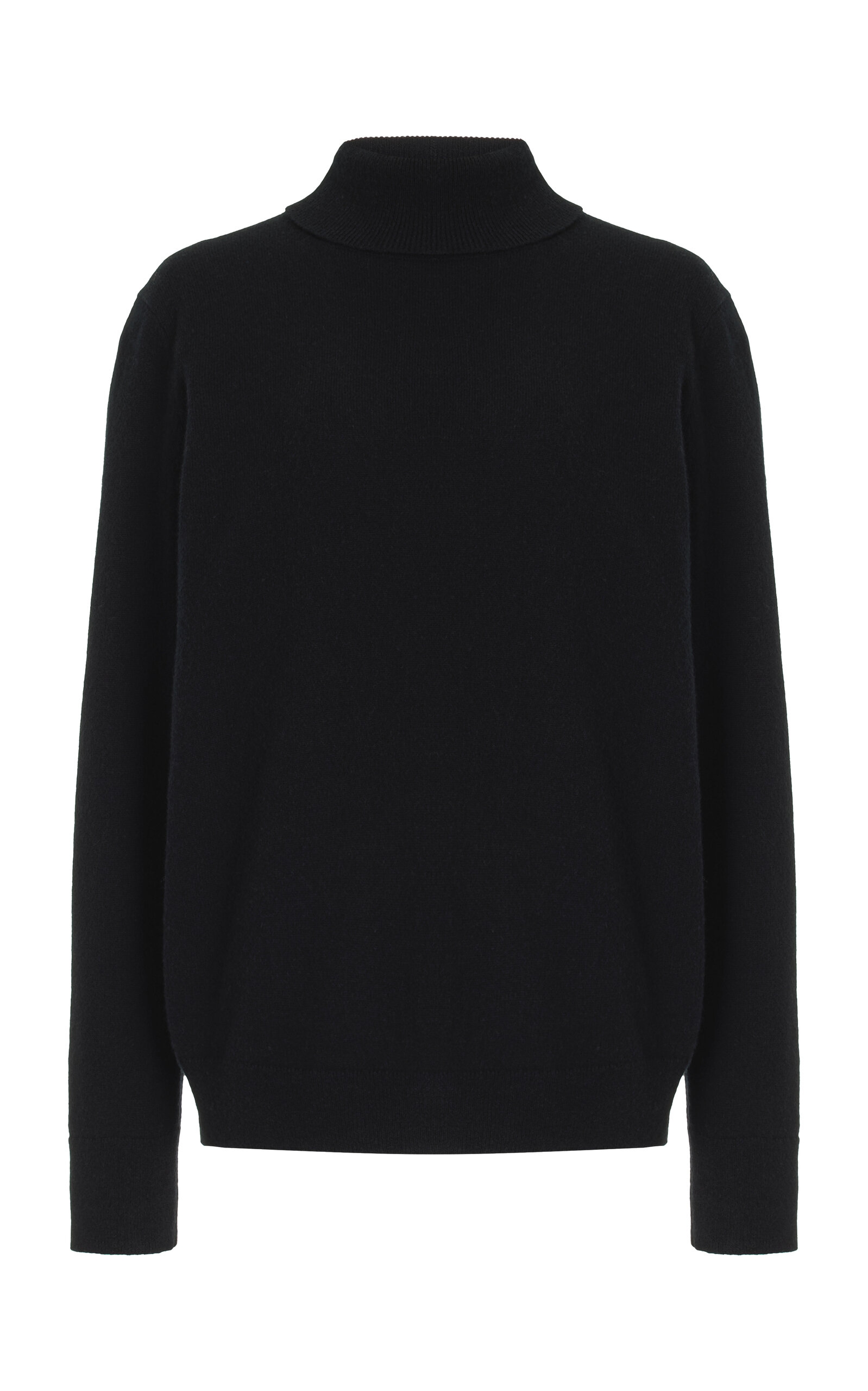 Lafayette 148 Cashmere Turtleneck Sweater - Black
