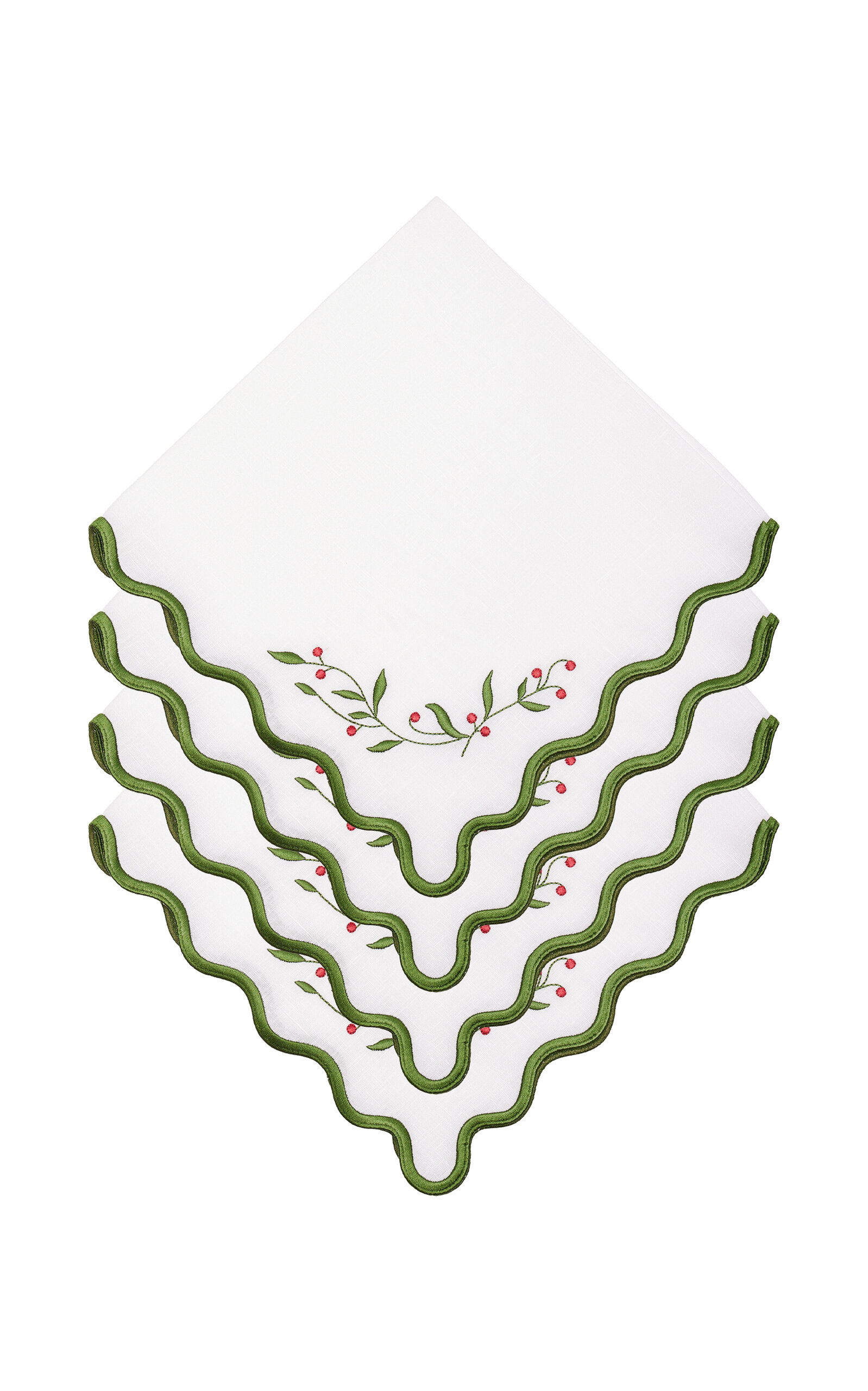 MODA DOMUS SET-OF-FOUR LINEN NAPKINS