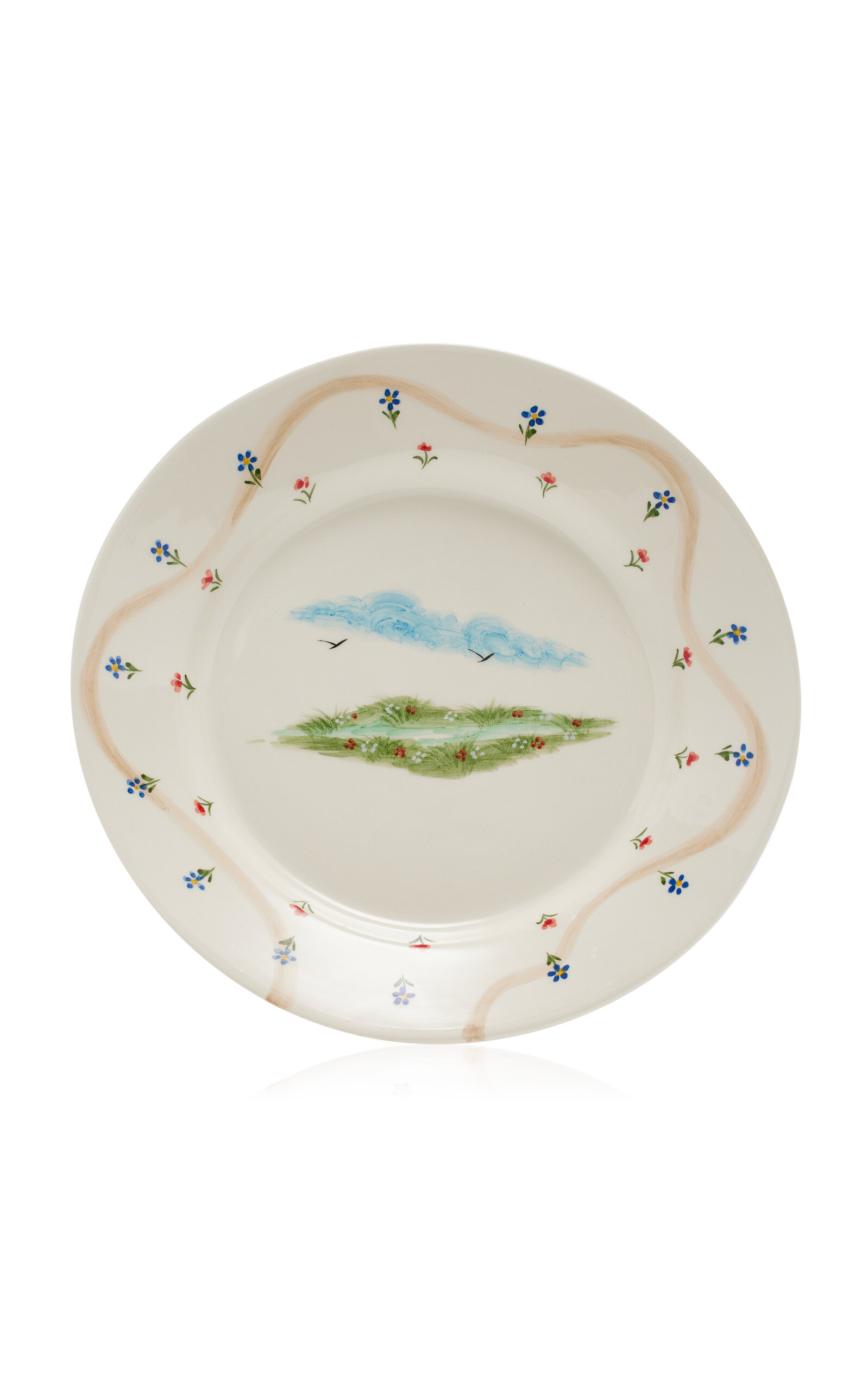 Goods by Laura Chautin Landscape Ceramic Dinner Plate - Multi