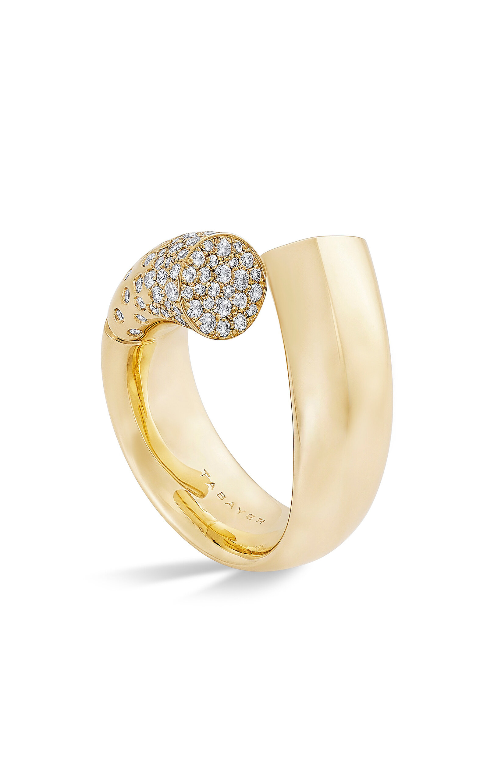 Tabayer Oera 18k Fairmined Yellow Gold Diamond Ring