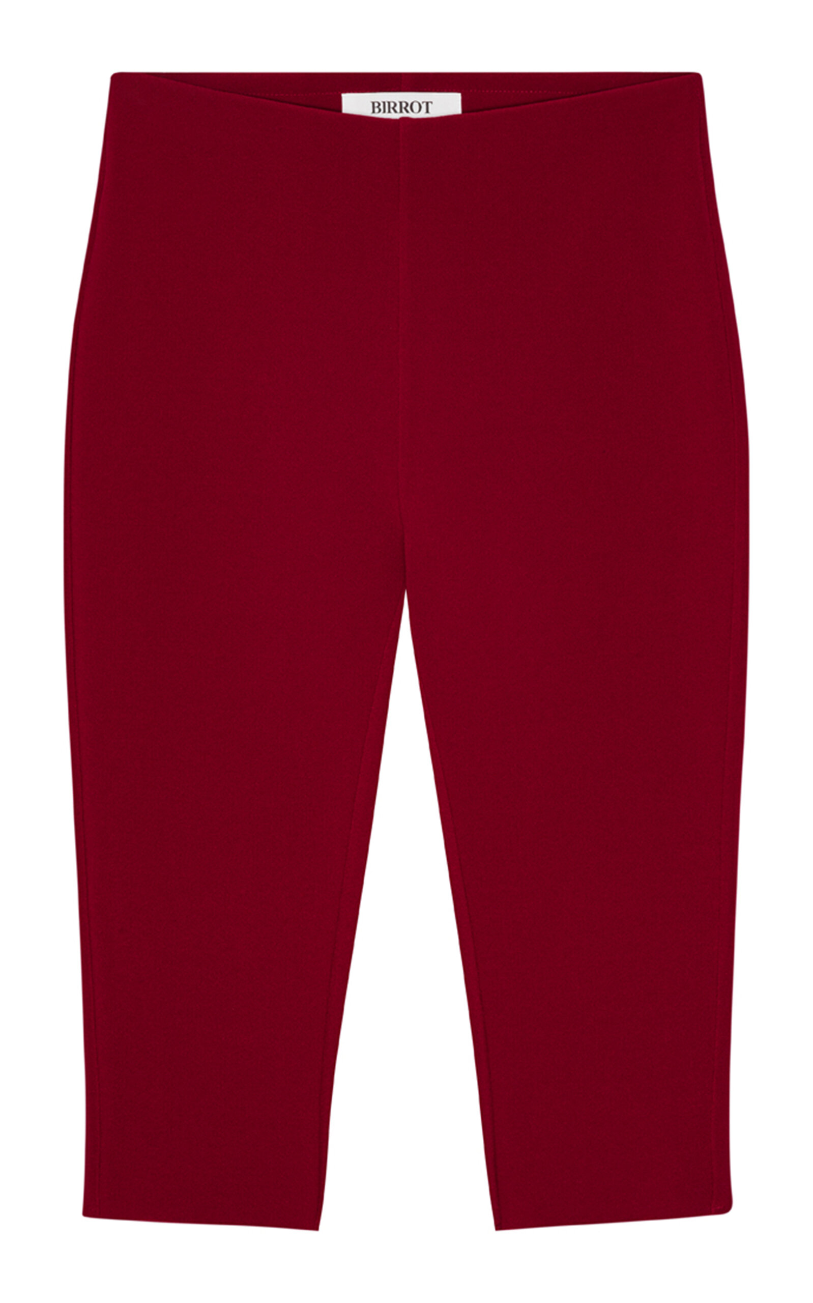 Bonded Crepe Capri Pants