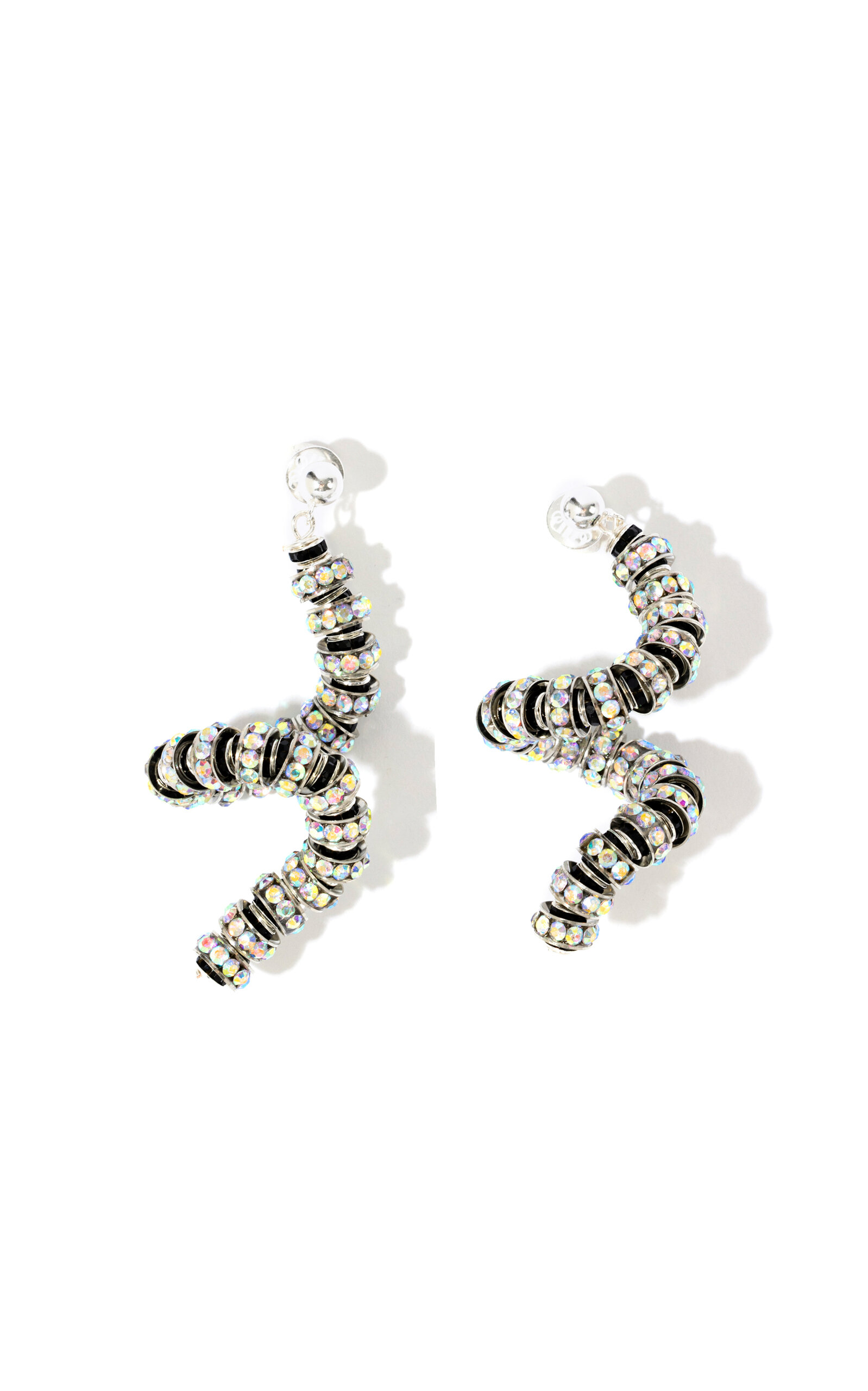 Pearl Octopuss.y Viper Earrings - Stripe - OS - Moda Operandi