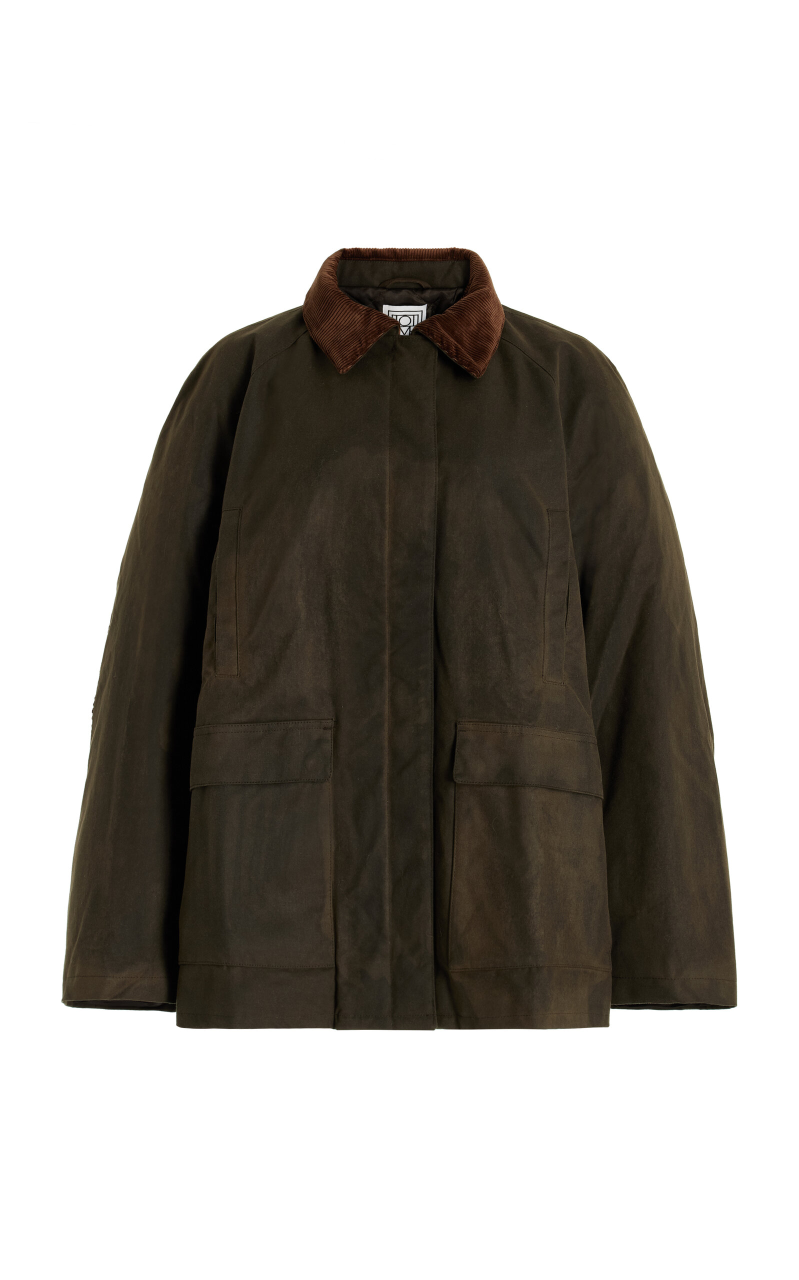 Totême Country Elbow-patch Detail Jacket In Green