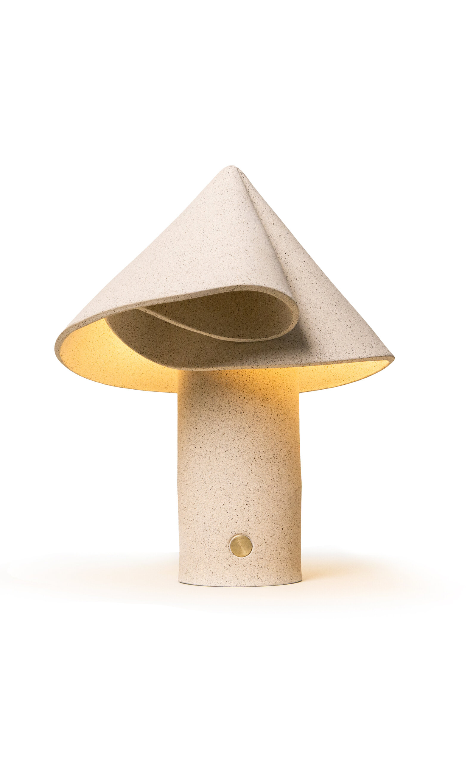 Sin Shayd Ceramic Table Lamp In Neutral