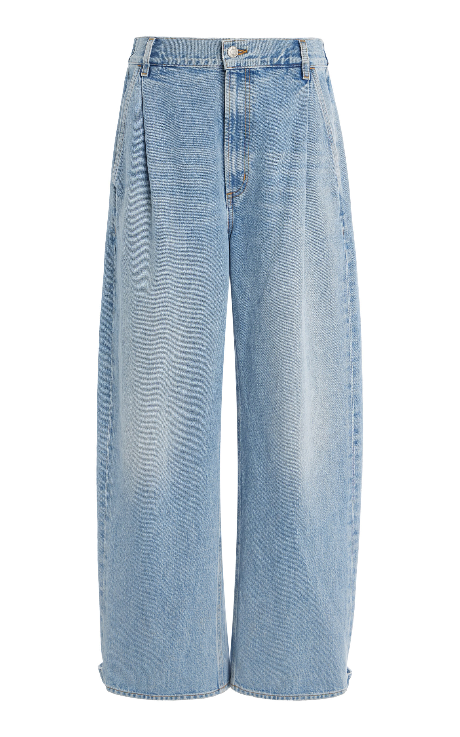 Agolde Darsha Rigid Low-Rise Wide-Leg Jeans