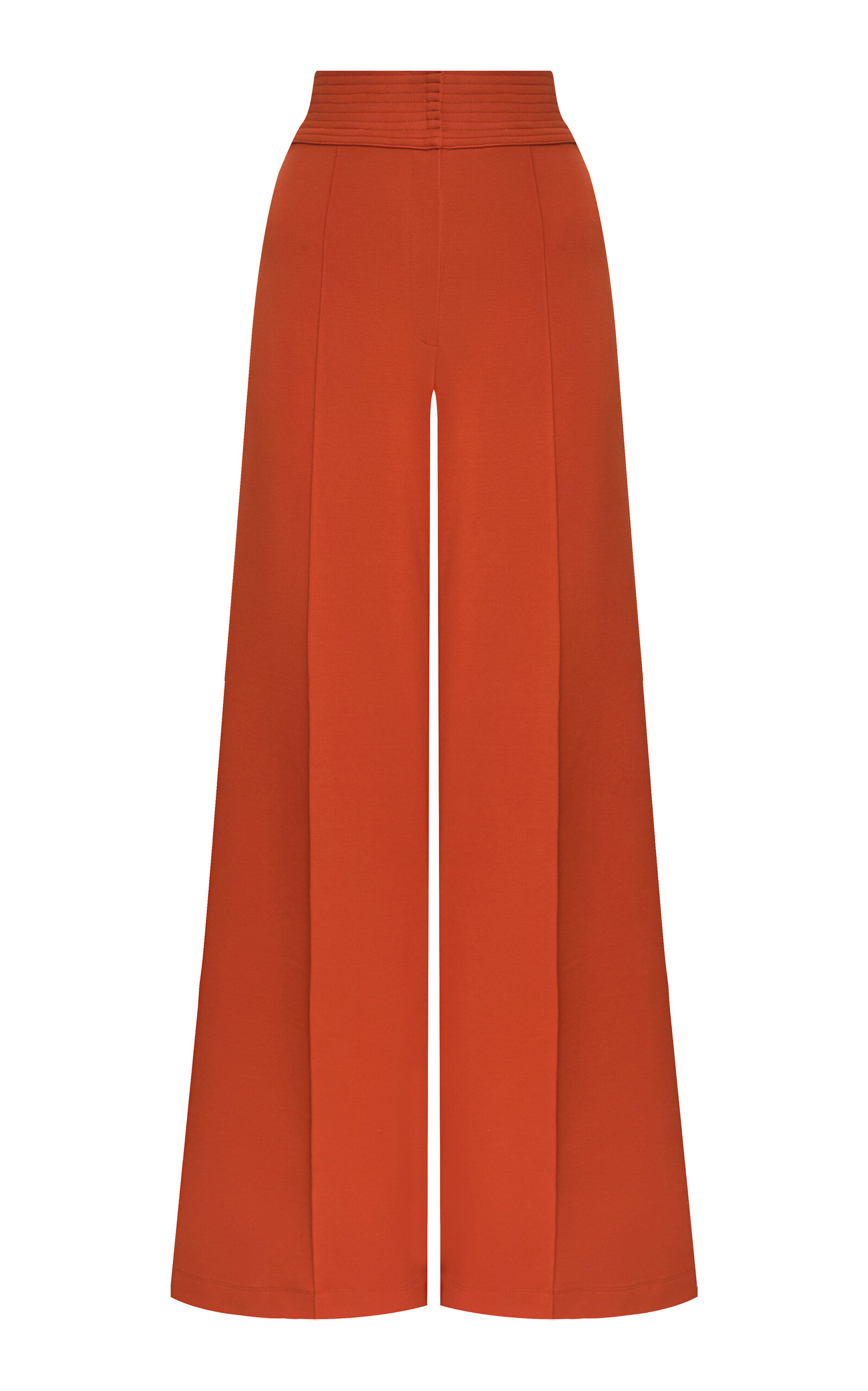 Shilpa High-Rise Rayon Suiting Wide-Leg Pants
