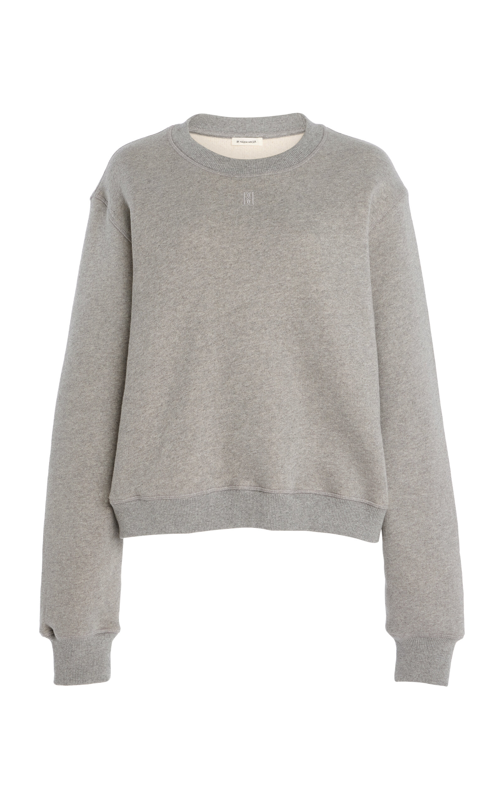 By Malene Birger Apalia Organic Cotton Sweatshirt In Grey