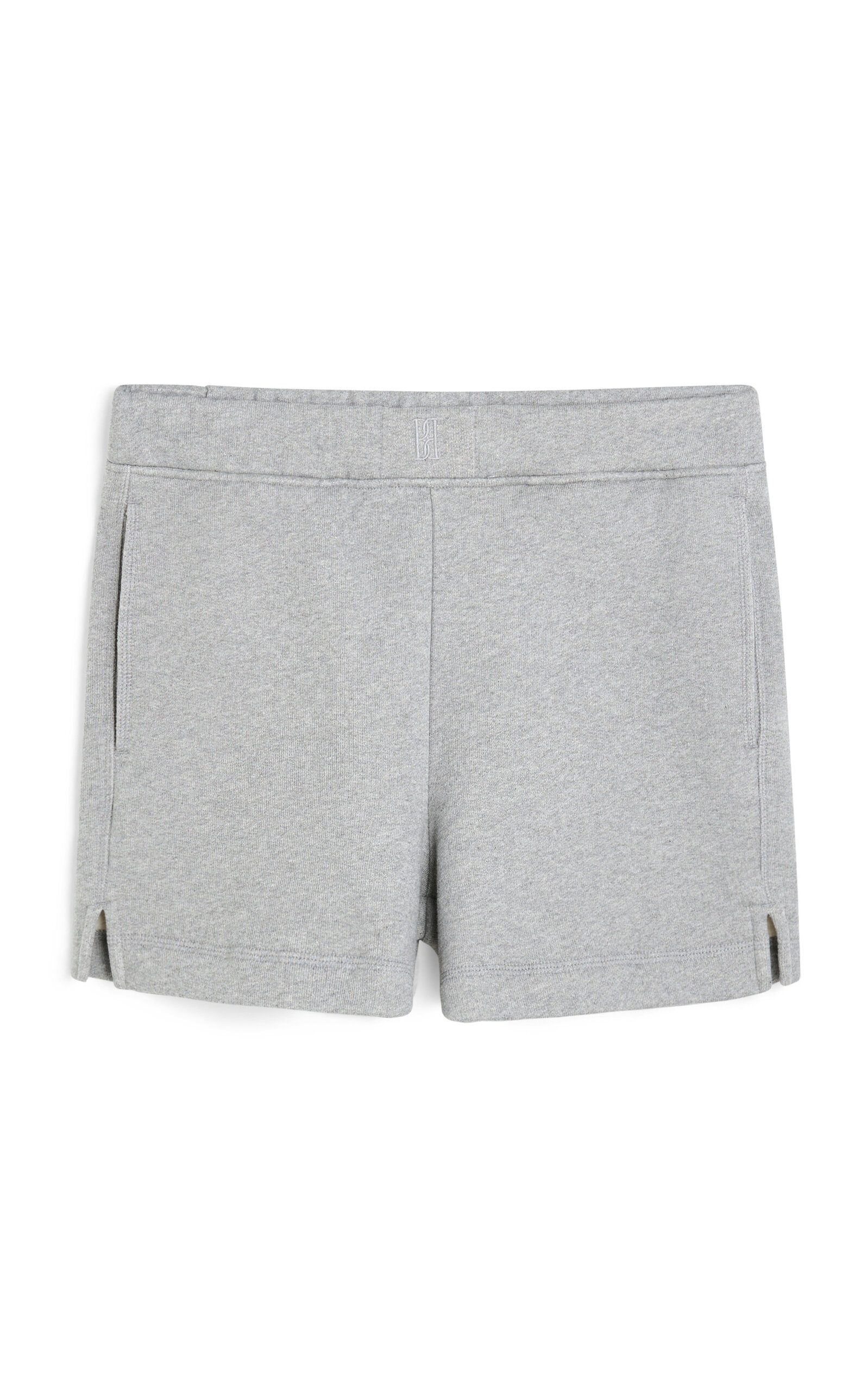 Shop By Malene Birger Halio Organic Cotton Shorts In Grey