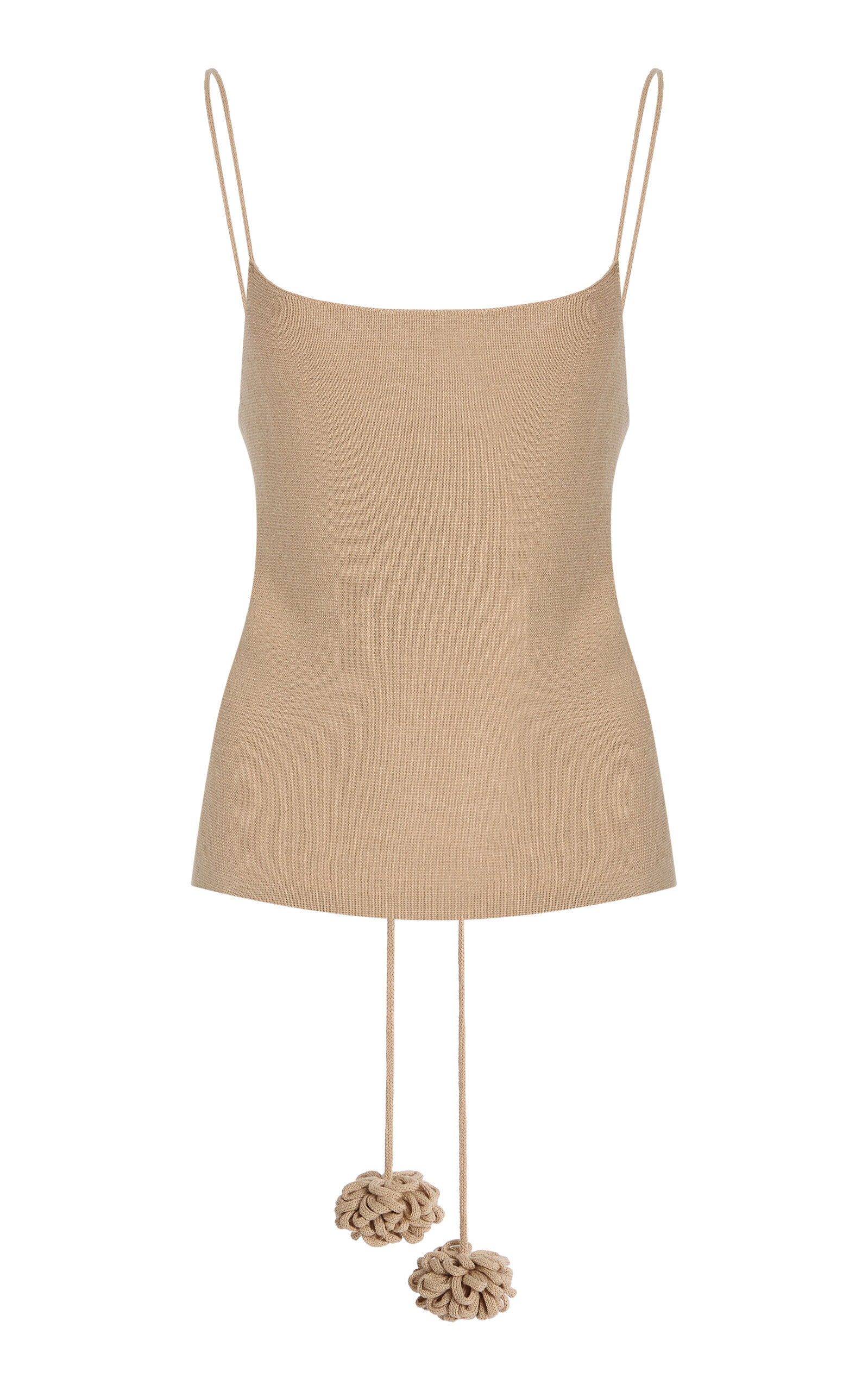Gillian Open-Back Knit Tank Top
