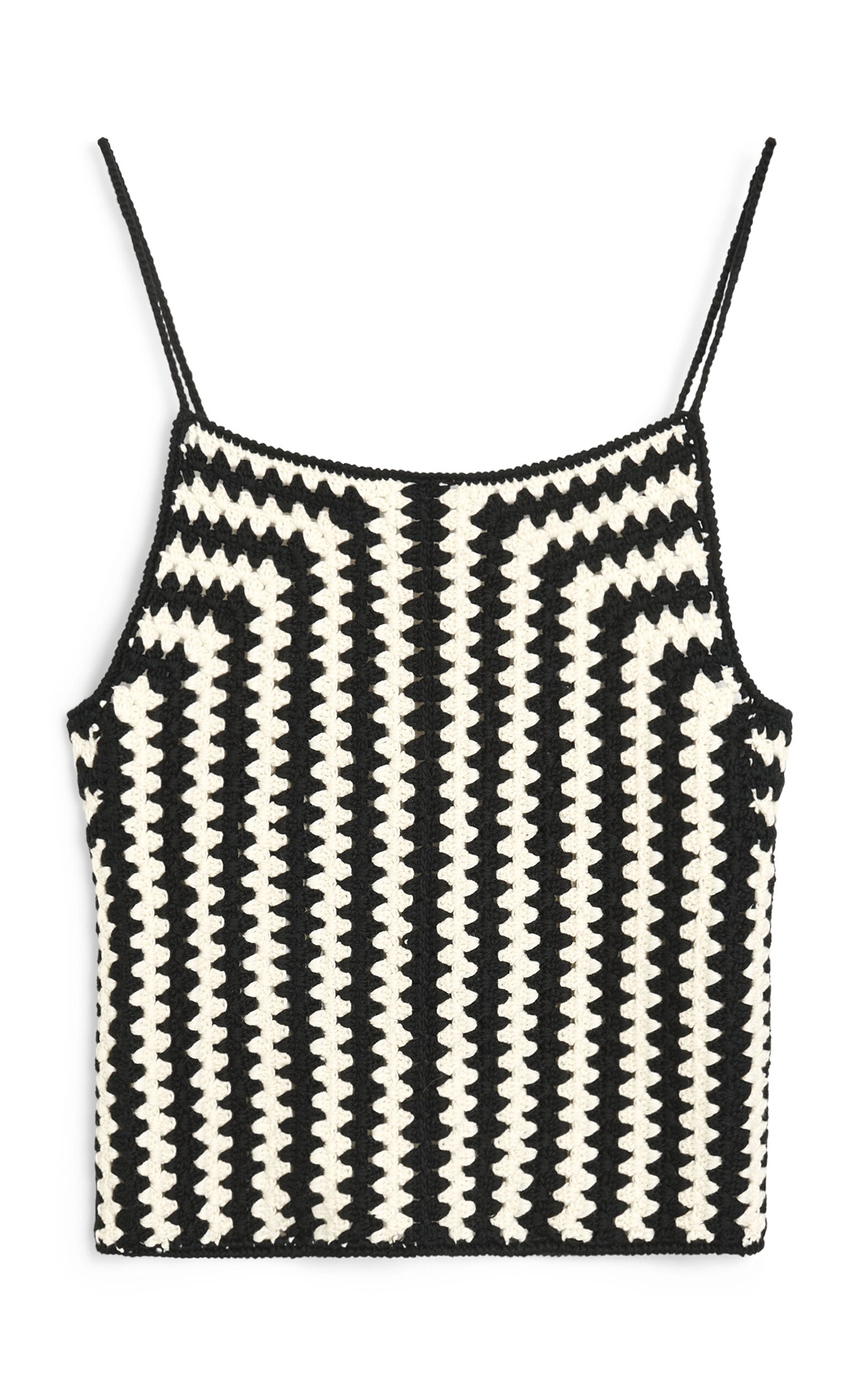By Malene Birger Doria Organic Cotton Top In Black,white