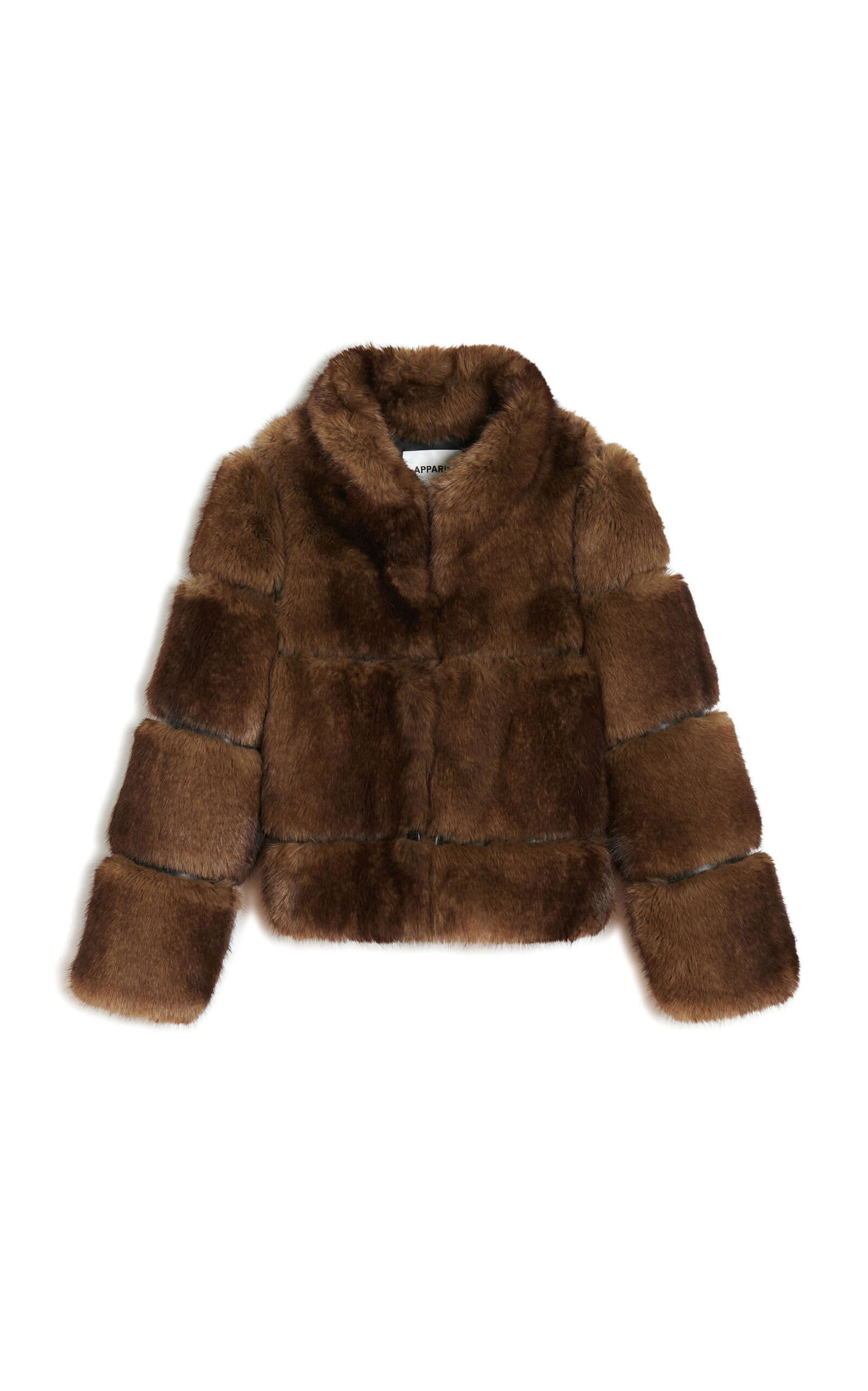 Apparis Sai Recycled Mink Coat - Brown