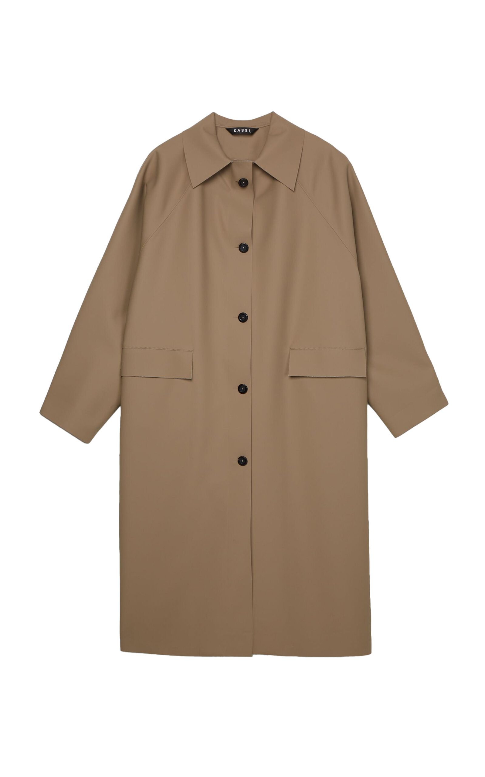 Kassl Original Below Rubber Jacket In Taupe