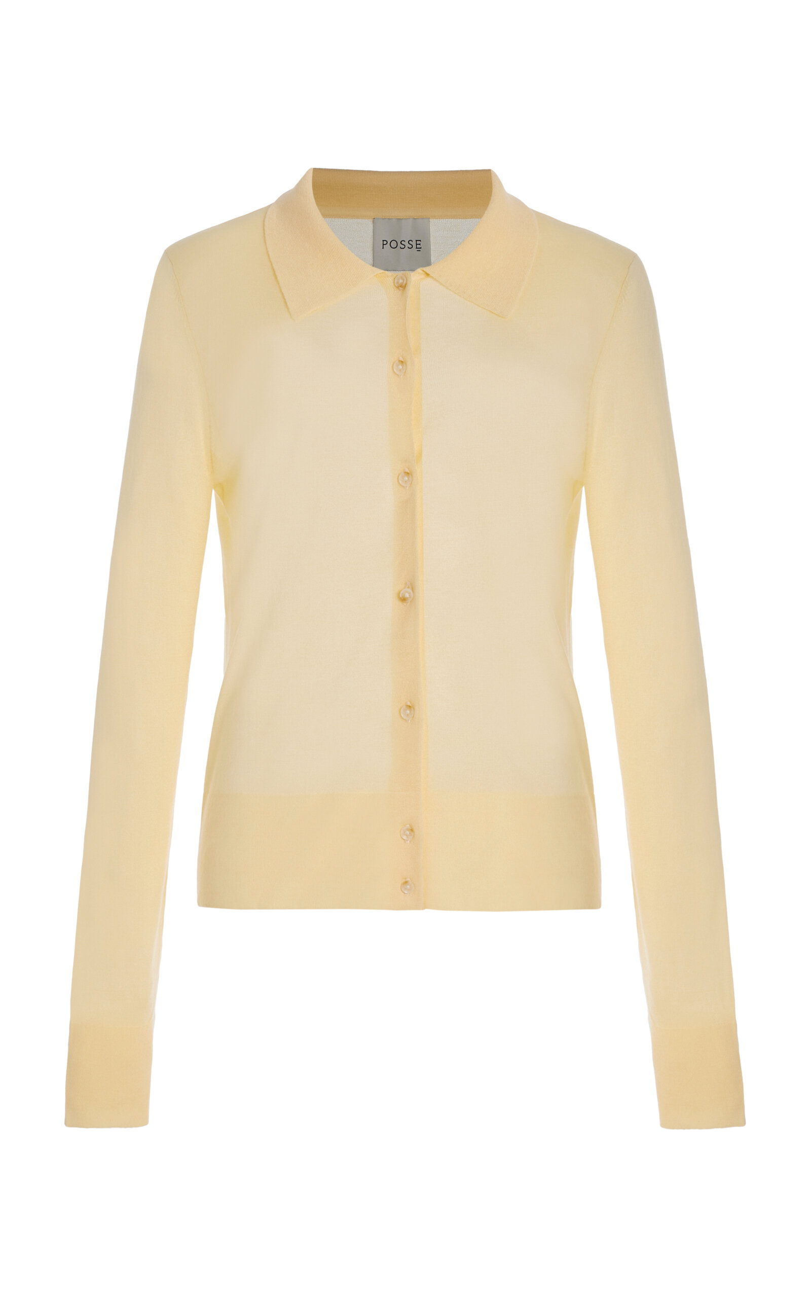 Posse Exclusive Riviera Cooper Knit Cardigan - Yellow - XXS - Women's Clothing
