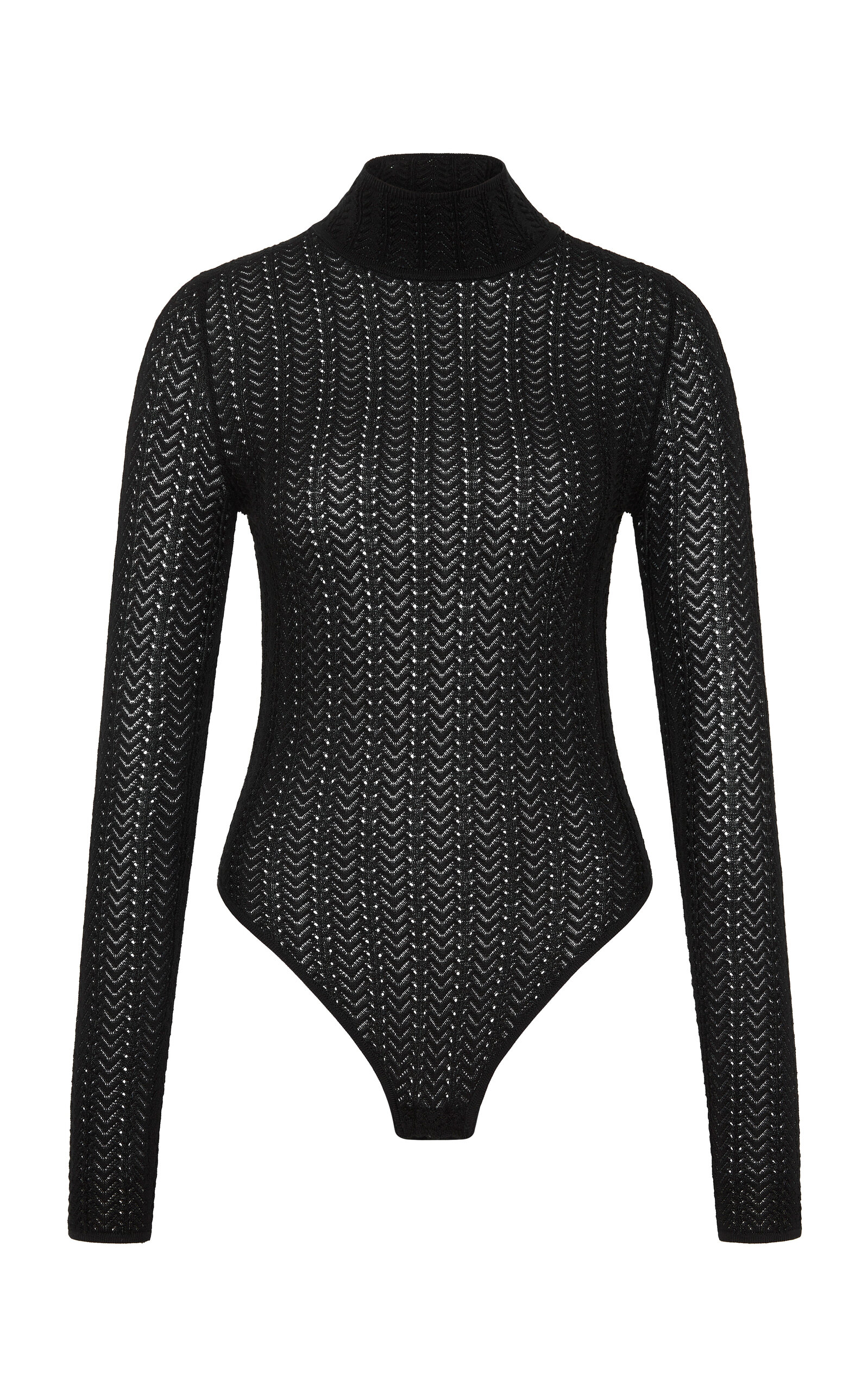 St. Agni Textured Knit Bodysuit