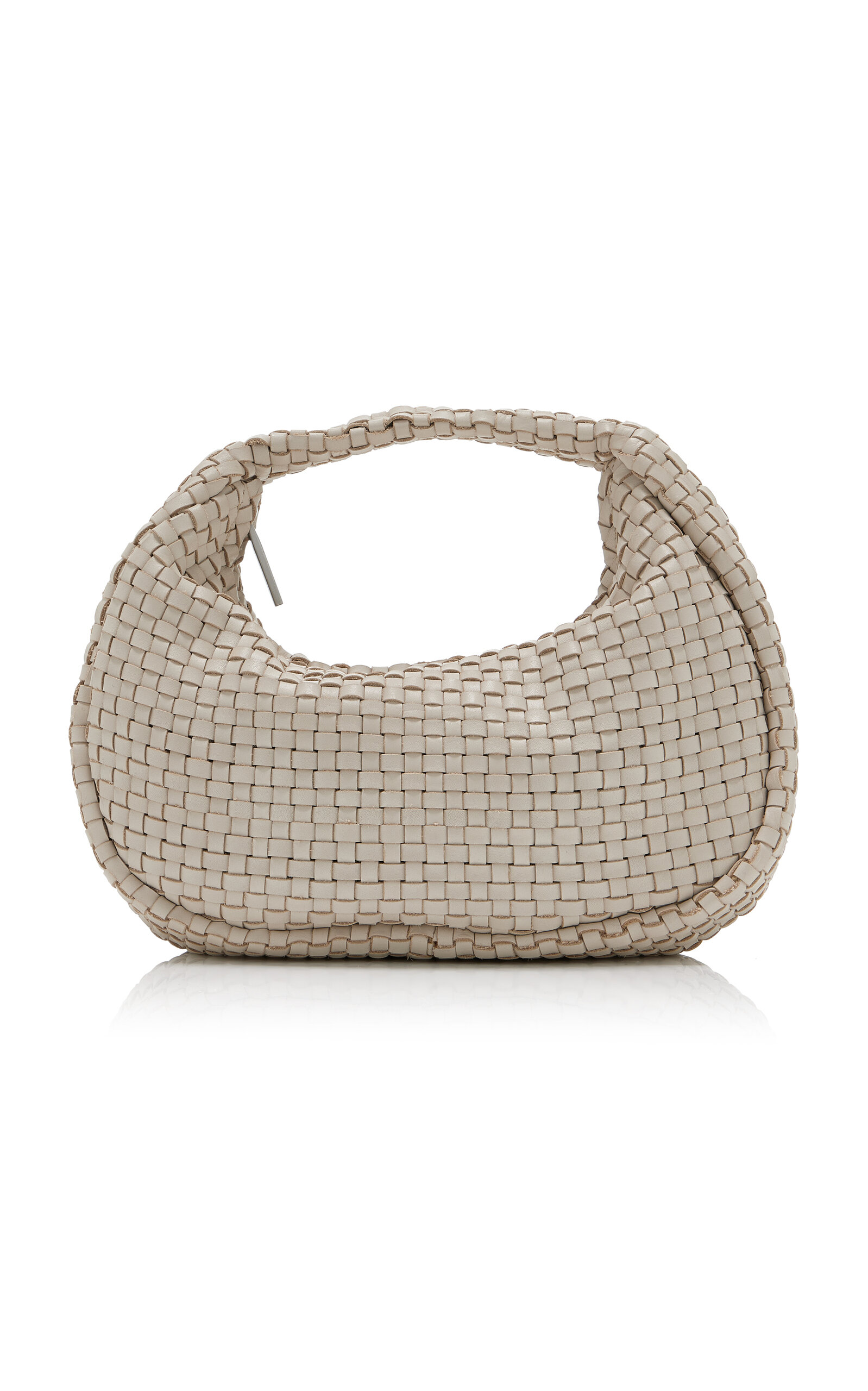 St. Agni Mini Bon Bon Woven Leather Bag