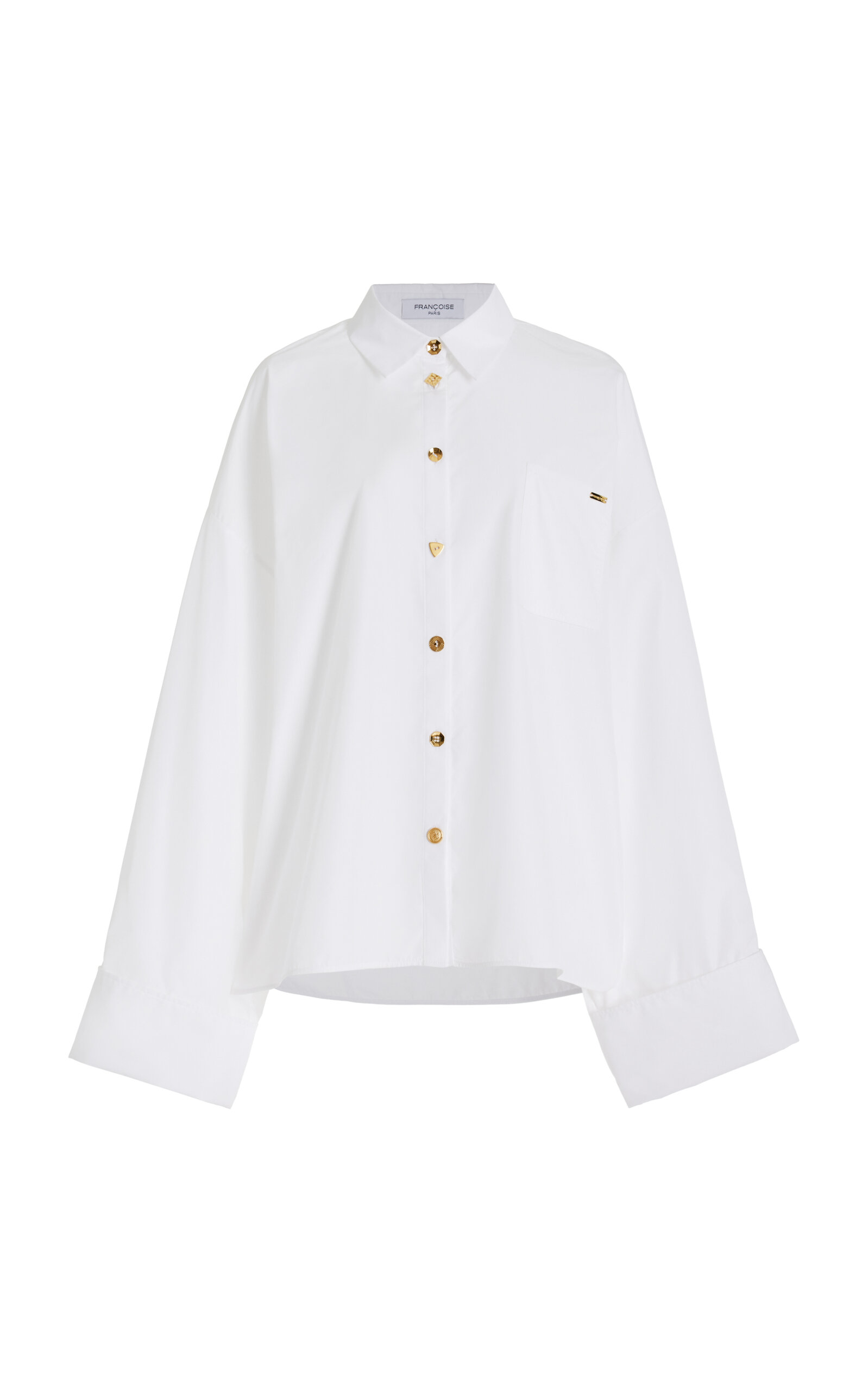 FRANÇOISE Exclusive Joe Oversized Cotton Poplin Shirt