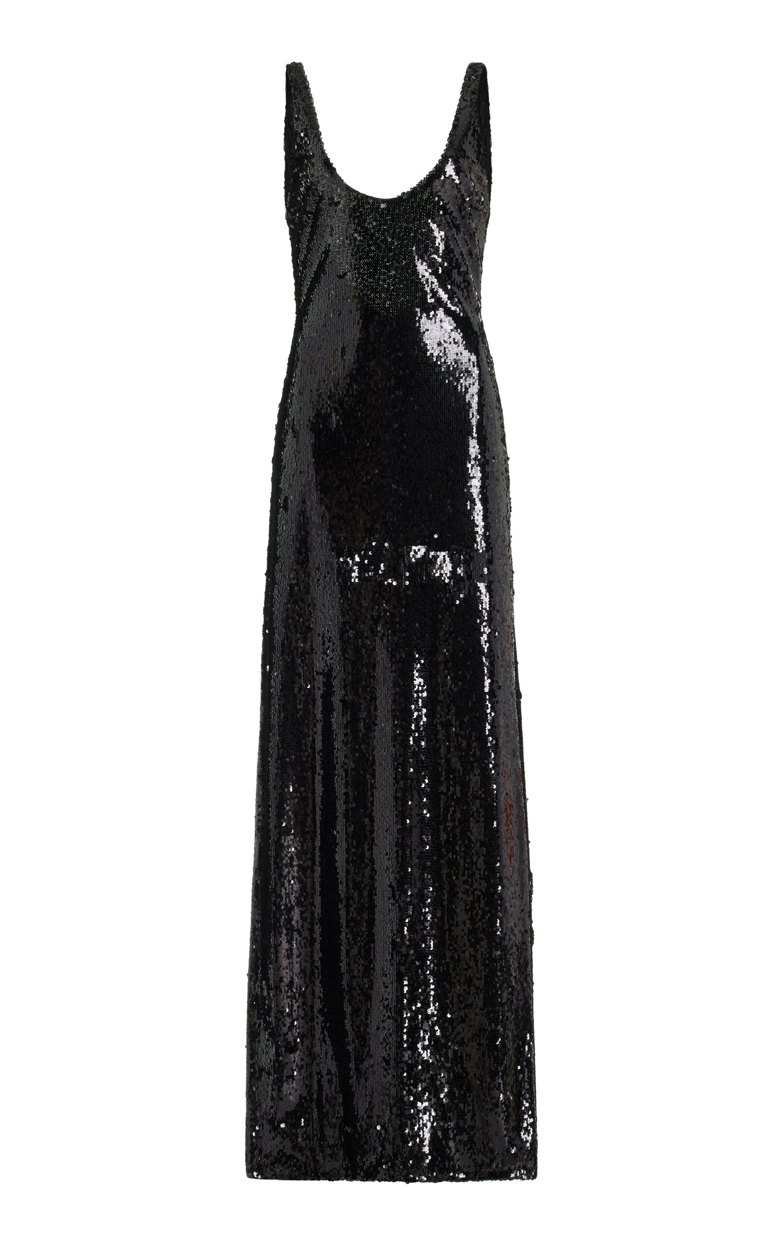 FRANÇOISE Exclusive Nina Sequined Maxi Dress - Black - Women's Clothing