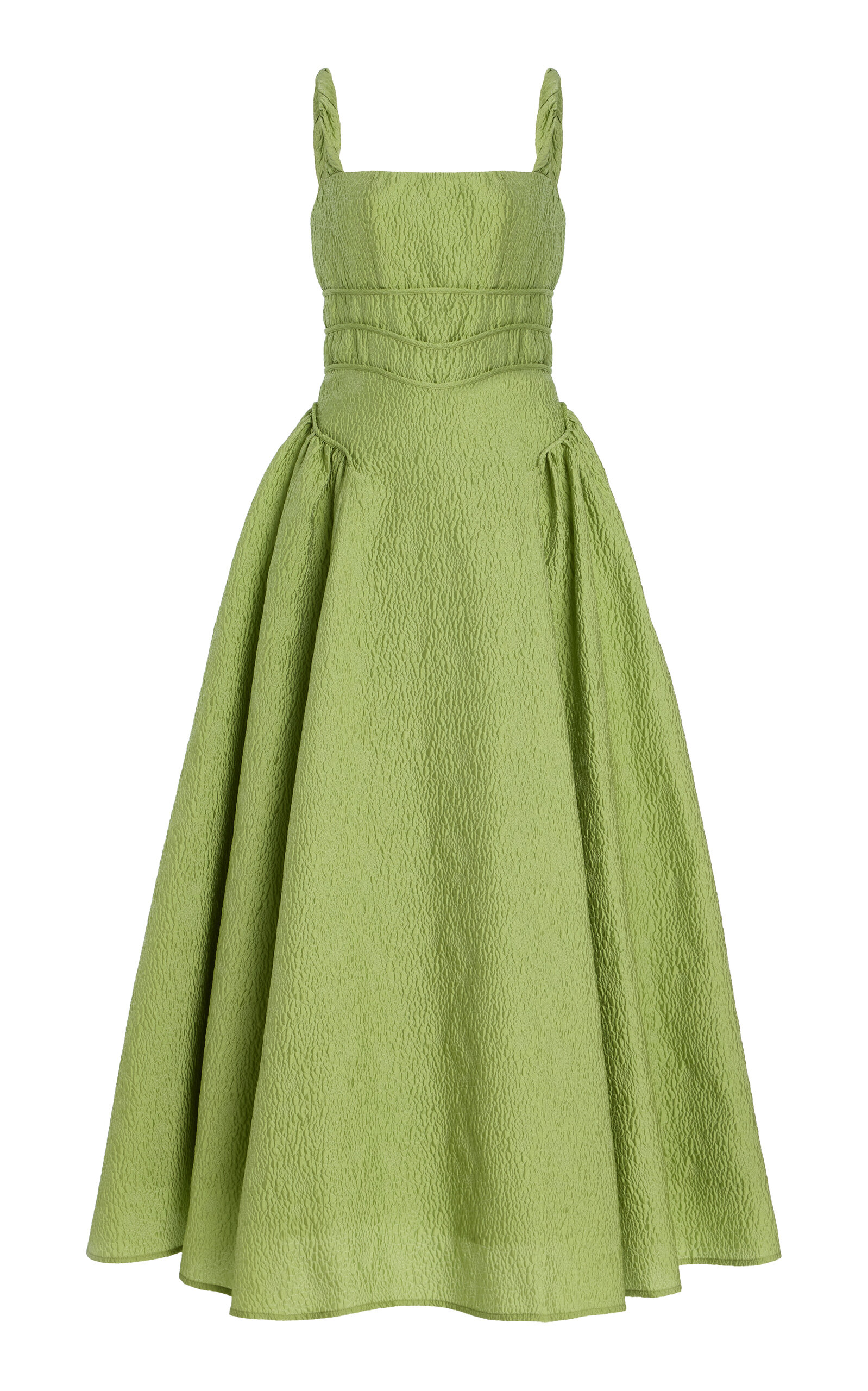Rachel Gilbert Sophia Strap Dress In Green