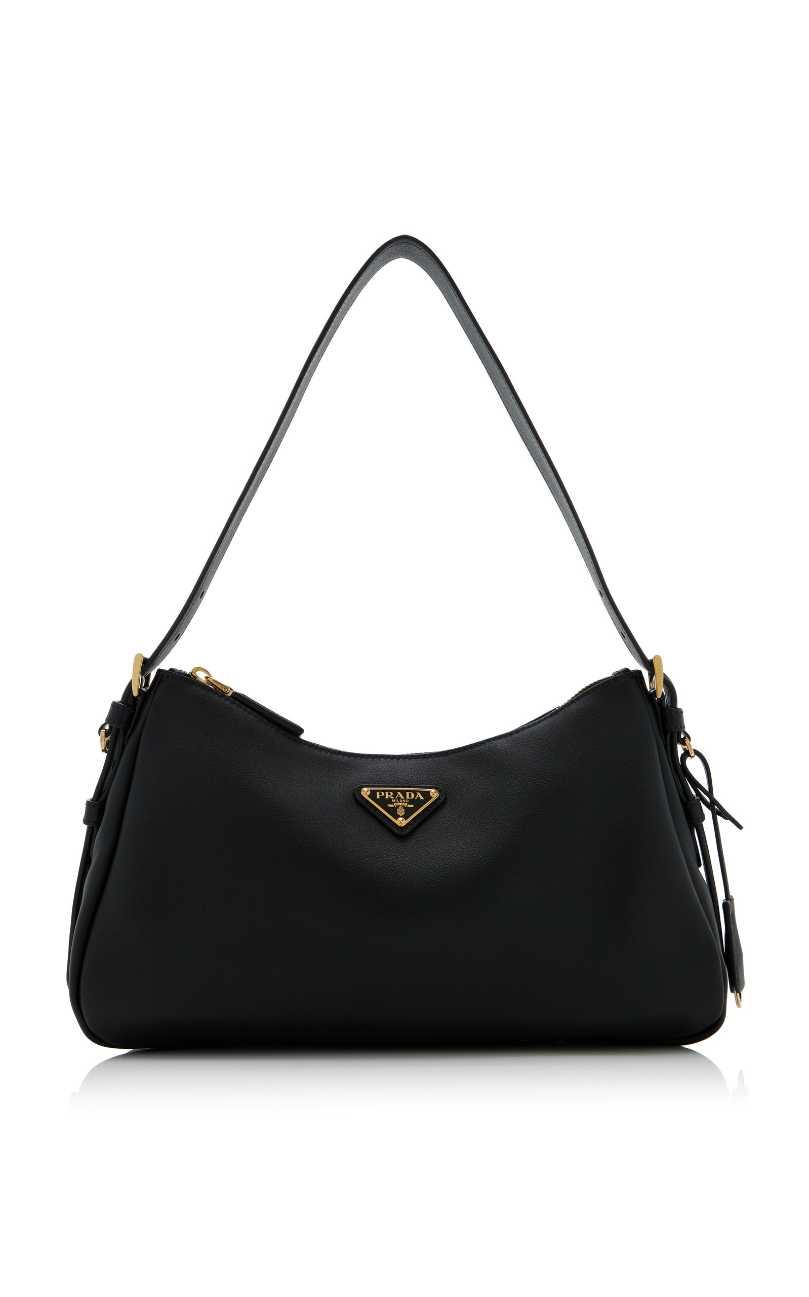 Prada Aimée Medium Leather Shoulder Bag