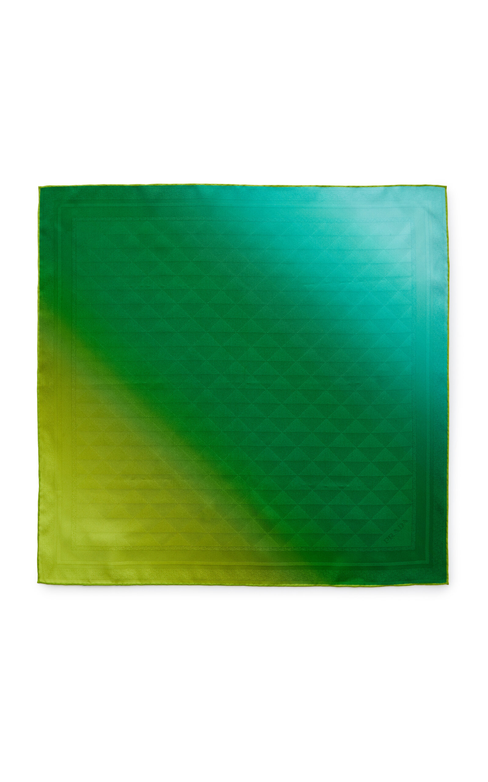 Prada Printed Silk Twill Scarf - Women's Accessories