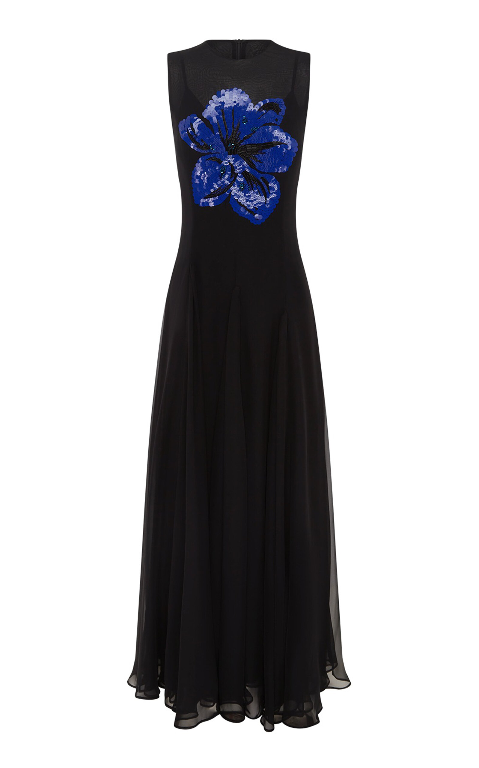 Leo Lin Linnea Embellished Maxi Dress In Black