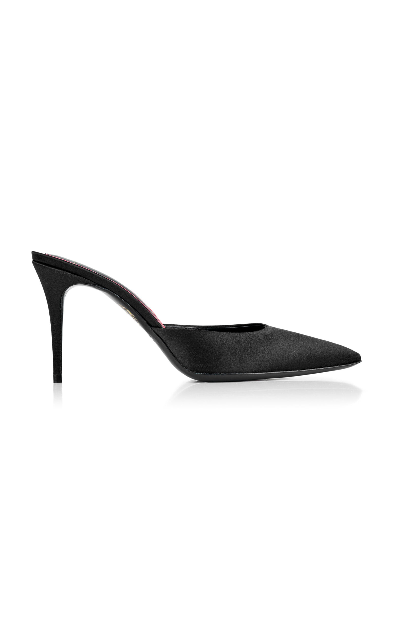Lux 85mm Satin Mules