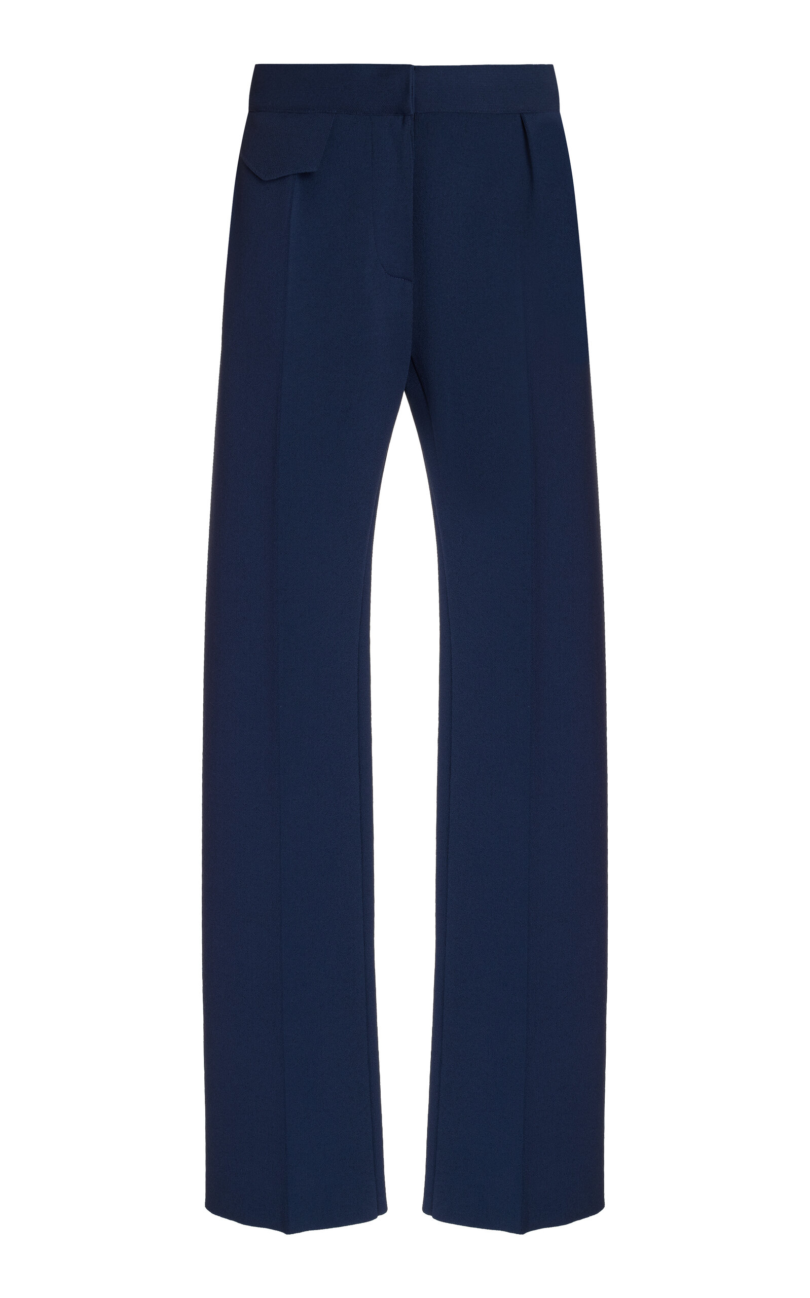 Brandon Maxwell The Cecily Tailored Knit Trousers