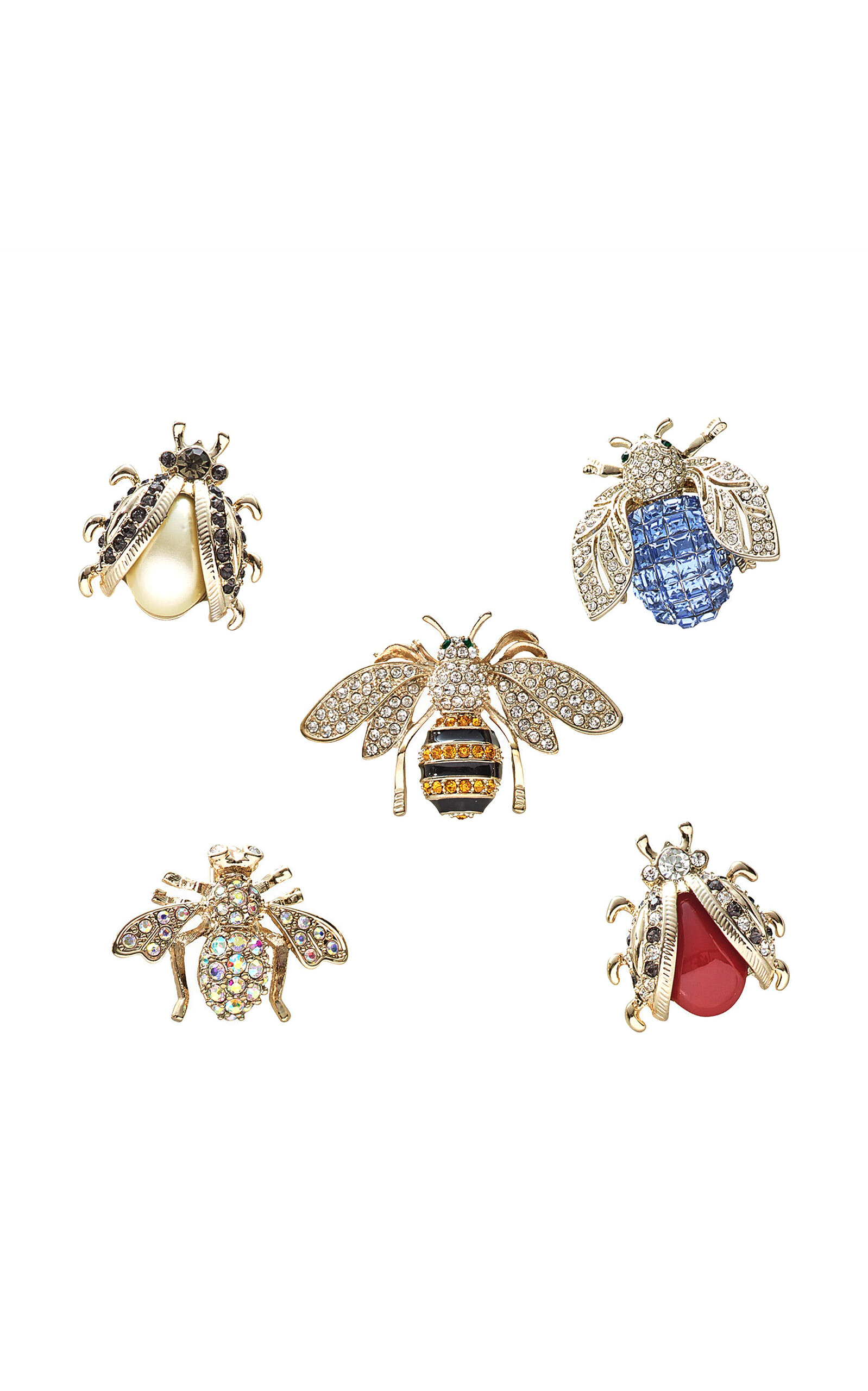 Joanna Buchanan Set-of-Five Mini Bug Clip Set - Multi
