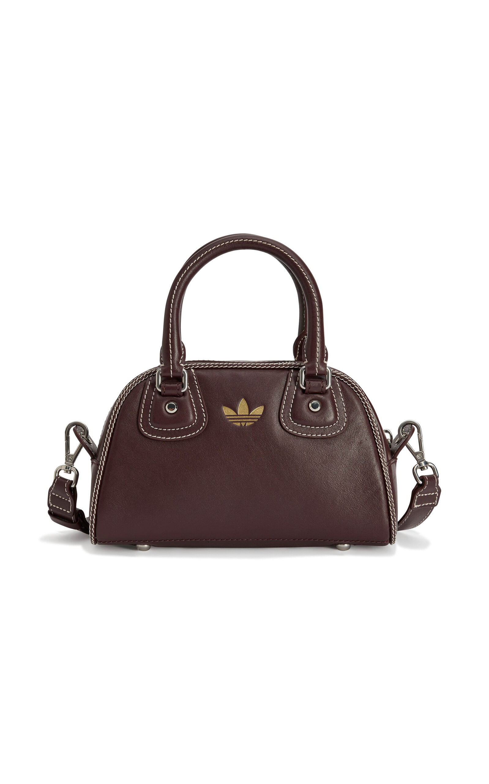 WB Small Leather Bowling Bag