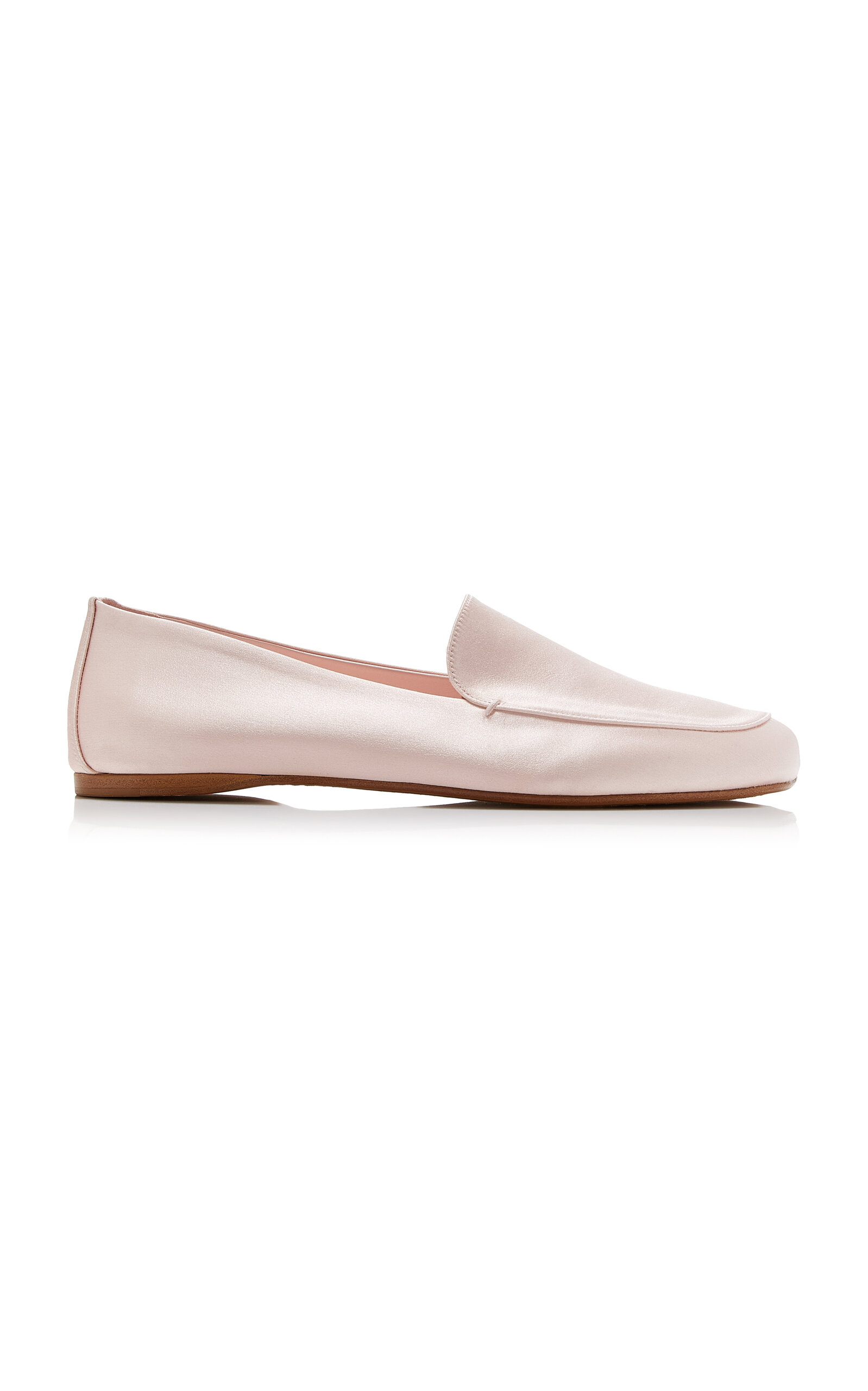Khaite Monroe Slip-on Loafers In Pink