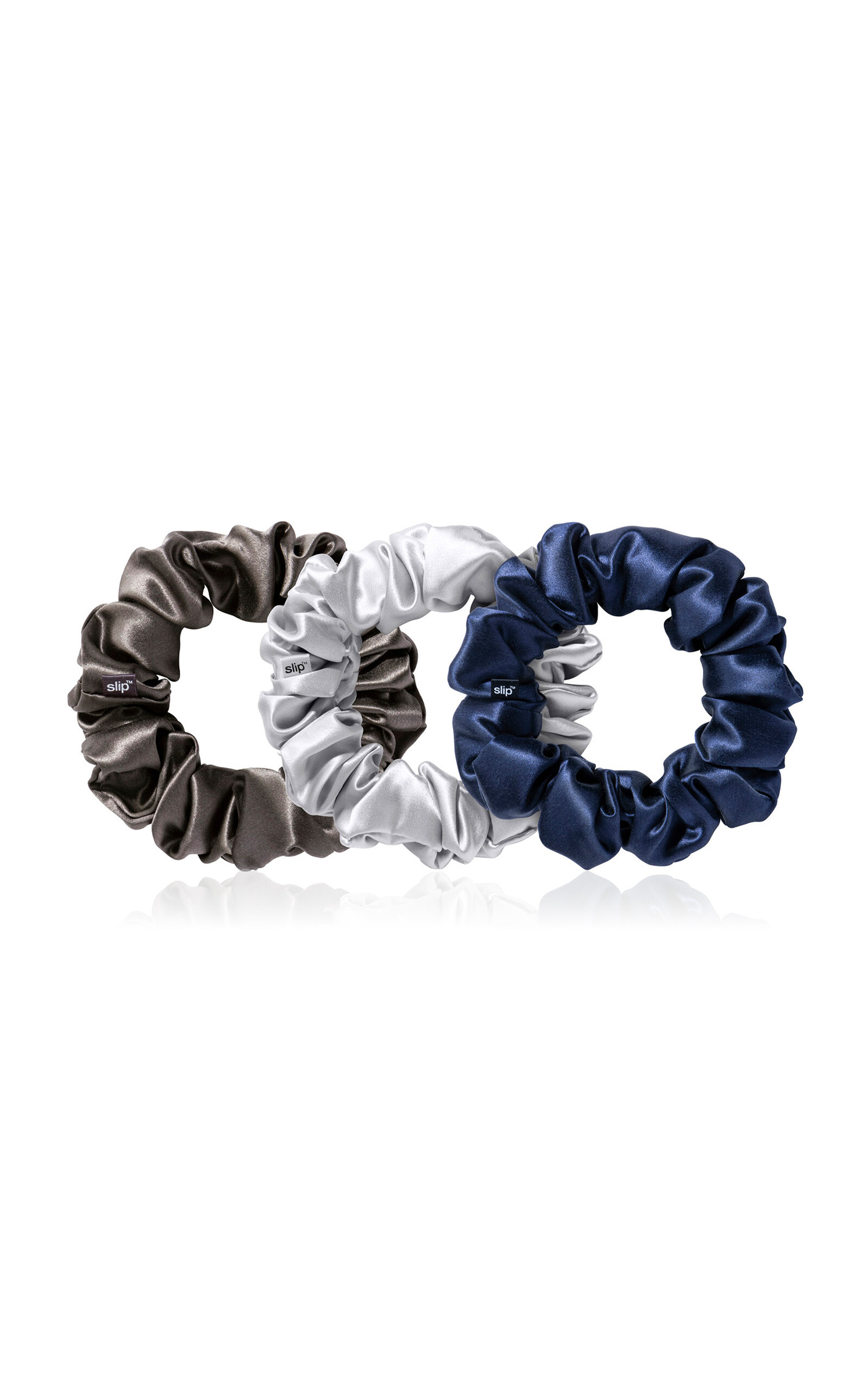 Slip Set-of-Three Large Silk Scrunchies - Moda Operandi