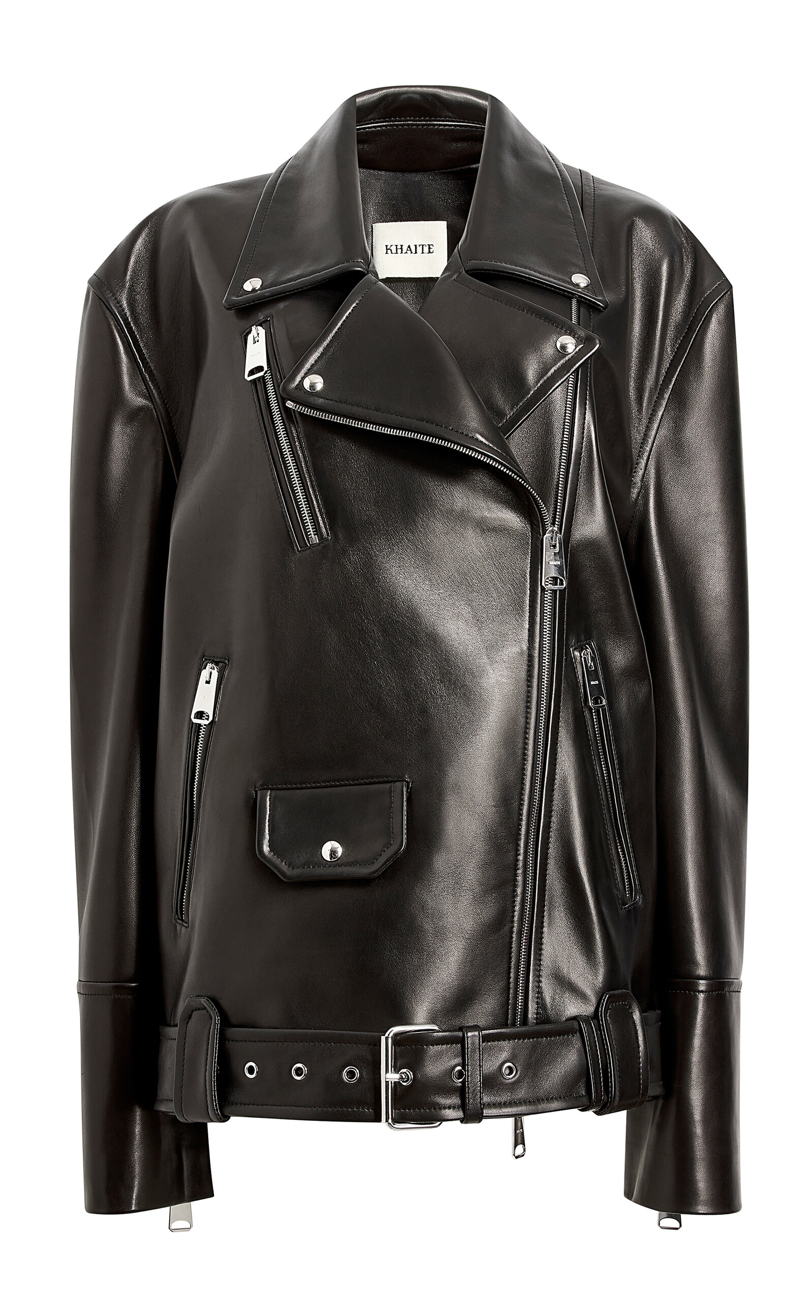 Khaite Hansel Leather Jacket