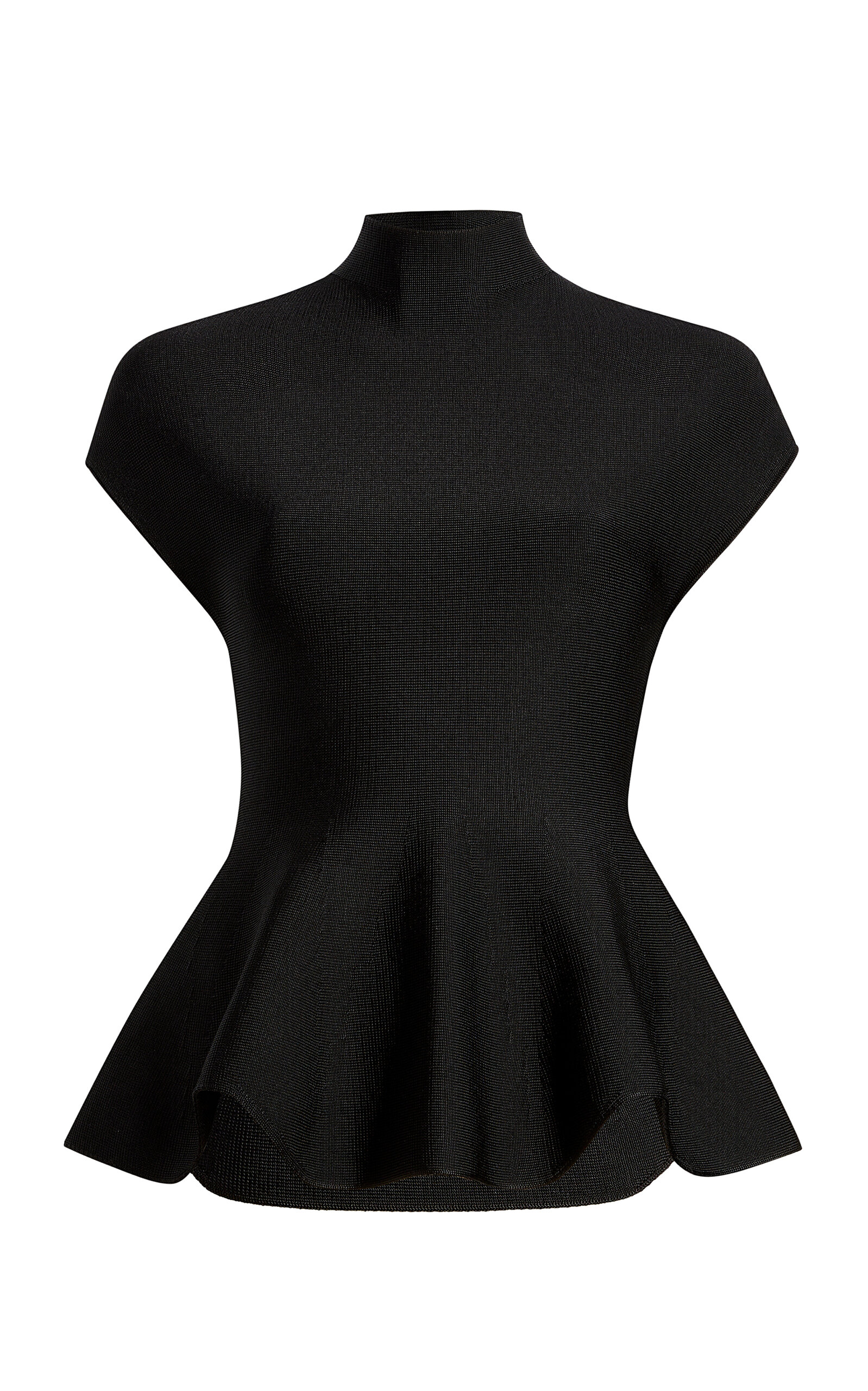 Khaite Andra Knit Top In Black